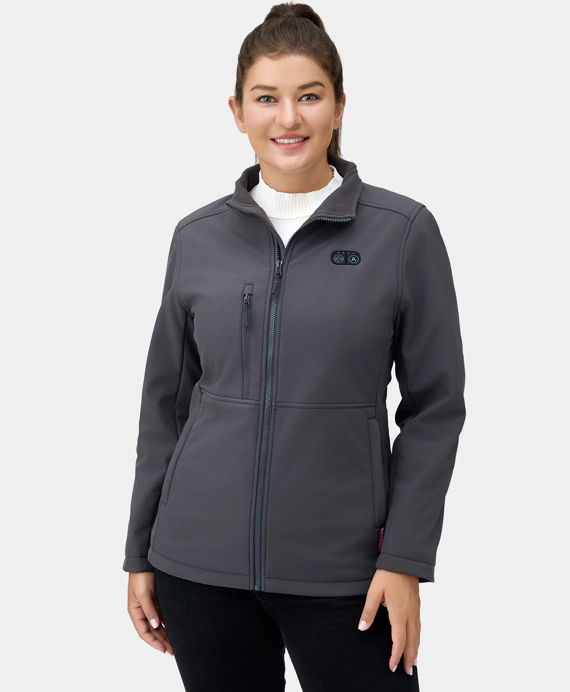 (Open-box) Maverick SureWarm® Women's 6-Zone Dual-Control Heated Softshell Jacket(Battery Set Not Included) - Image 29