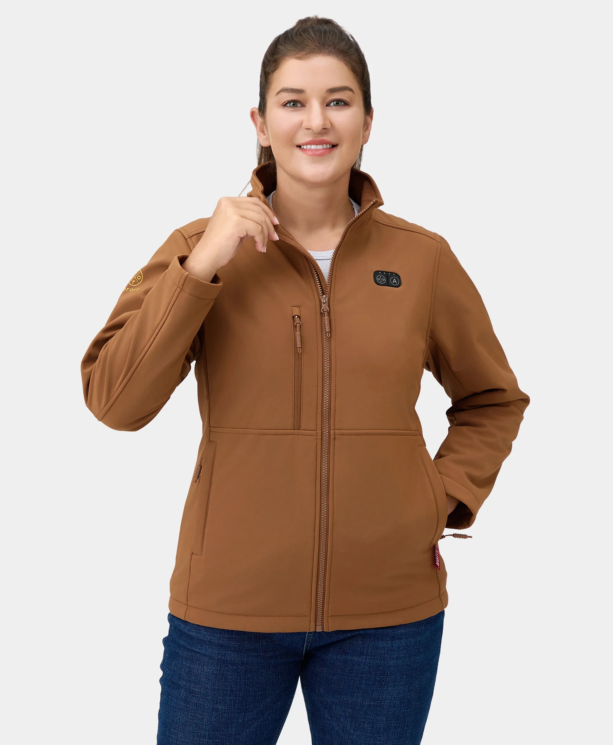 (Open-box) Maverick SureWarm® Women's 6-Zone Dual-Control Heated Softshell Jacket(Battery Set Not Included) - Image 38