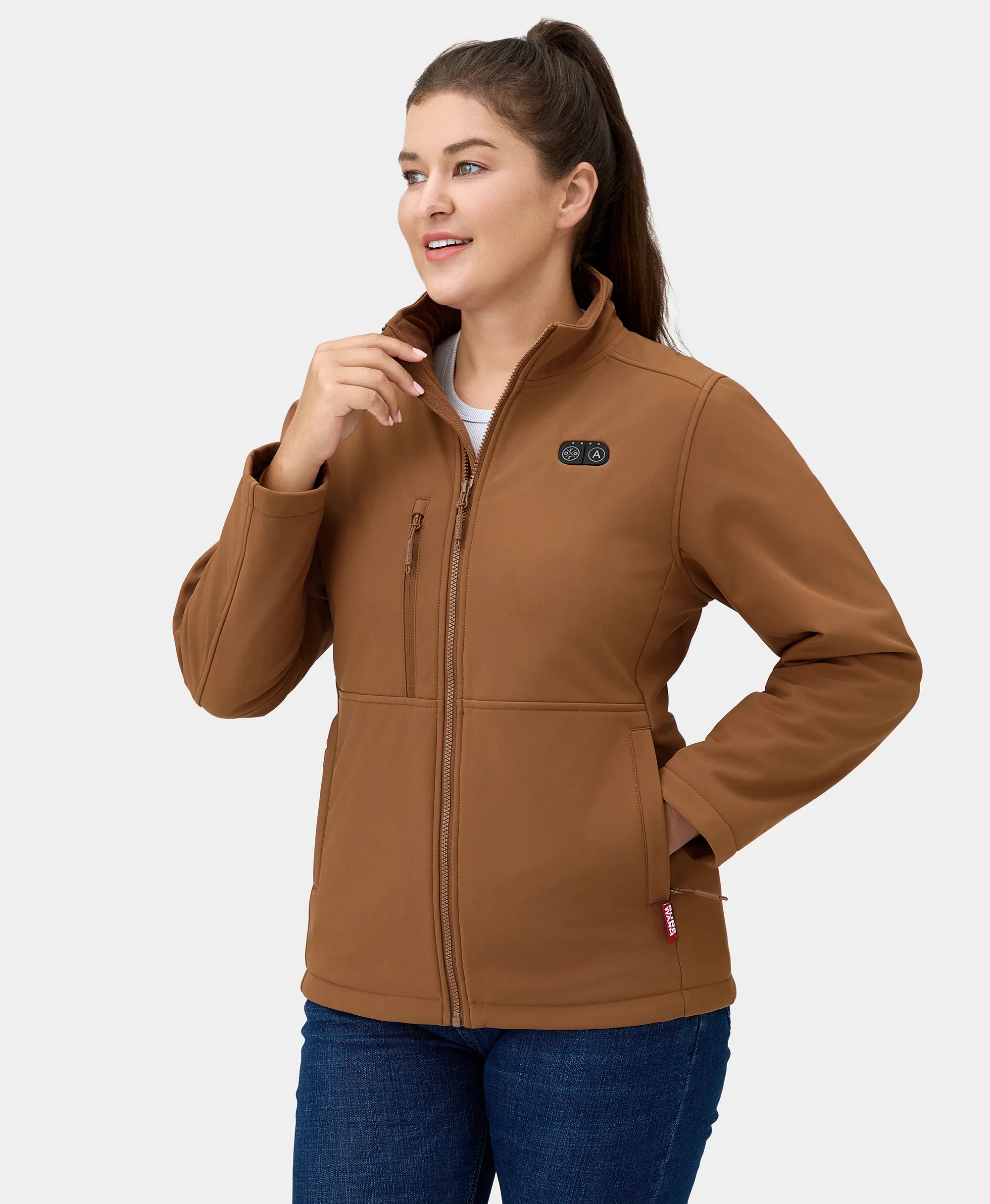 (Open-box) Maverick SureWarm® Women's 6-Zone Dual-Control Heated Softshell Jacket(Battery Set Not Included) - Image 39