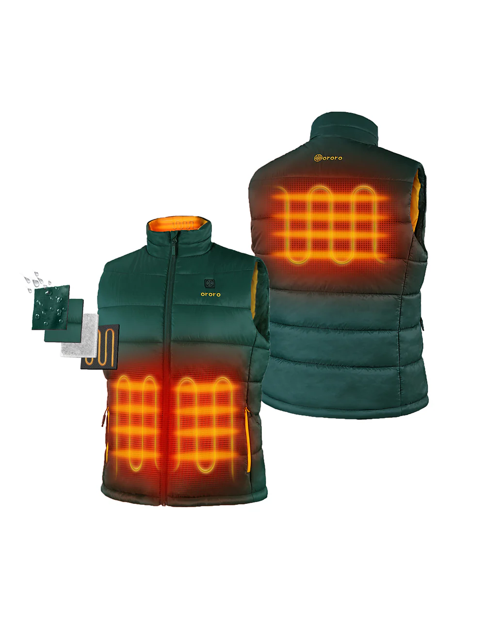 (Open-box) Men's Classic Heated Vest (Battery Set Not Included) - Image 29