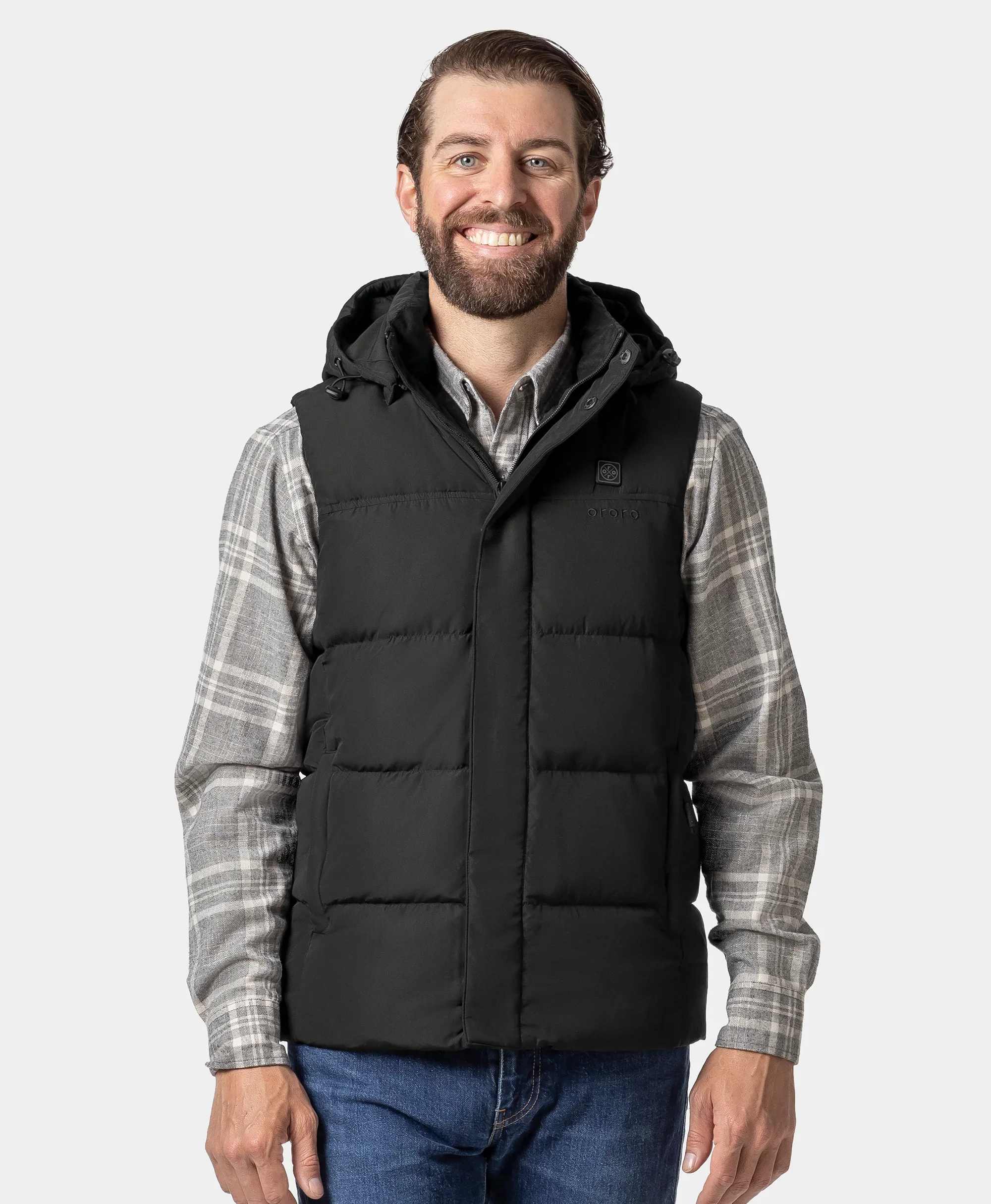 Men's Heated Down Vest (Apparel Only)