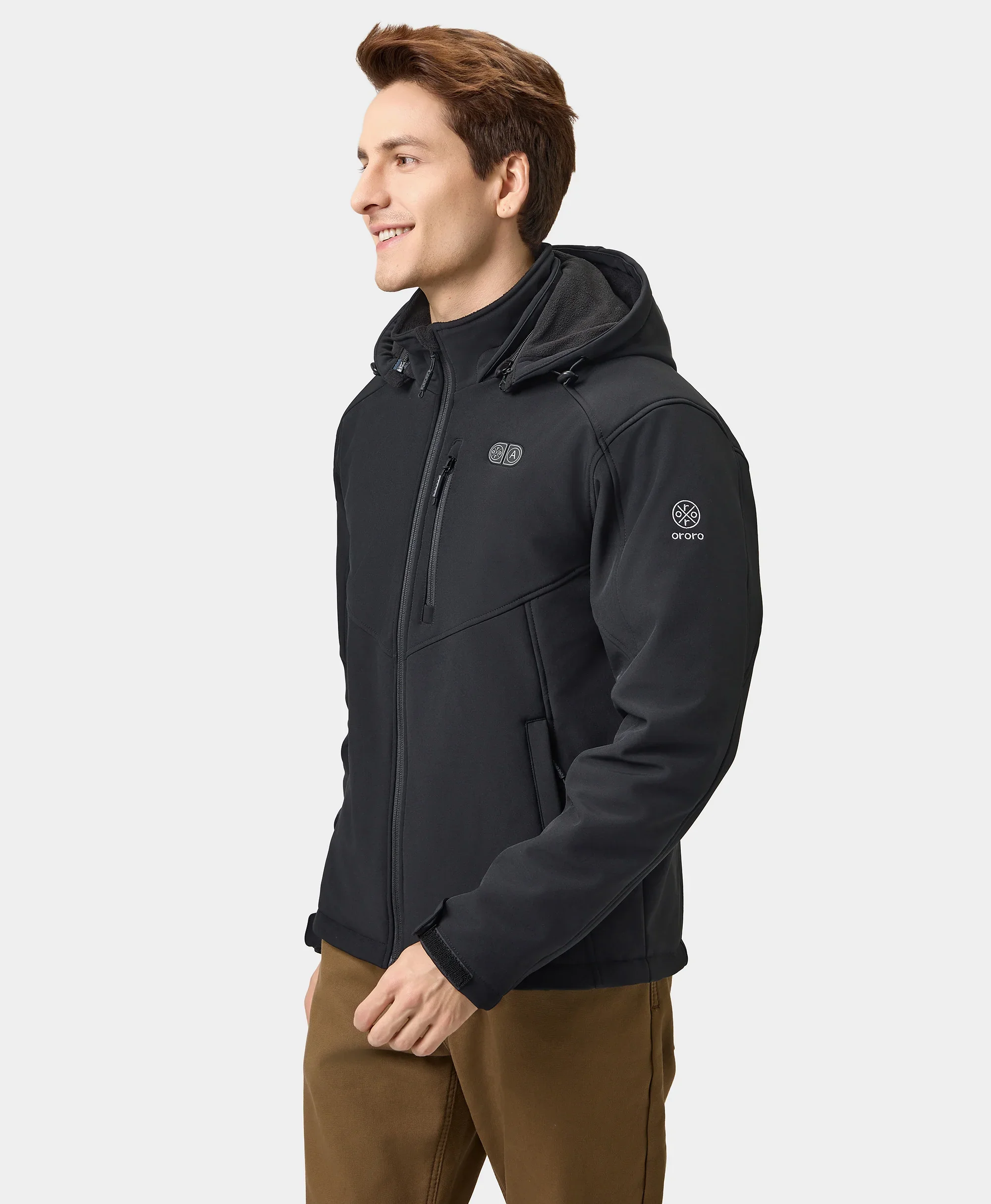 (Open-box) Men's Heated Dual Control Jacket with 5 Heating Zones (Chest Heating) (Battery Set Not Included) - Image 7