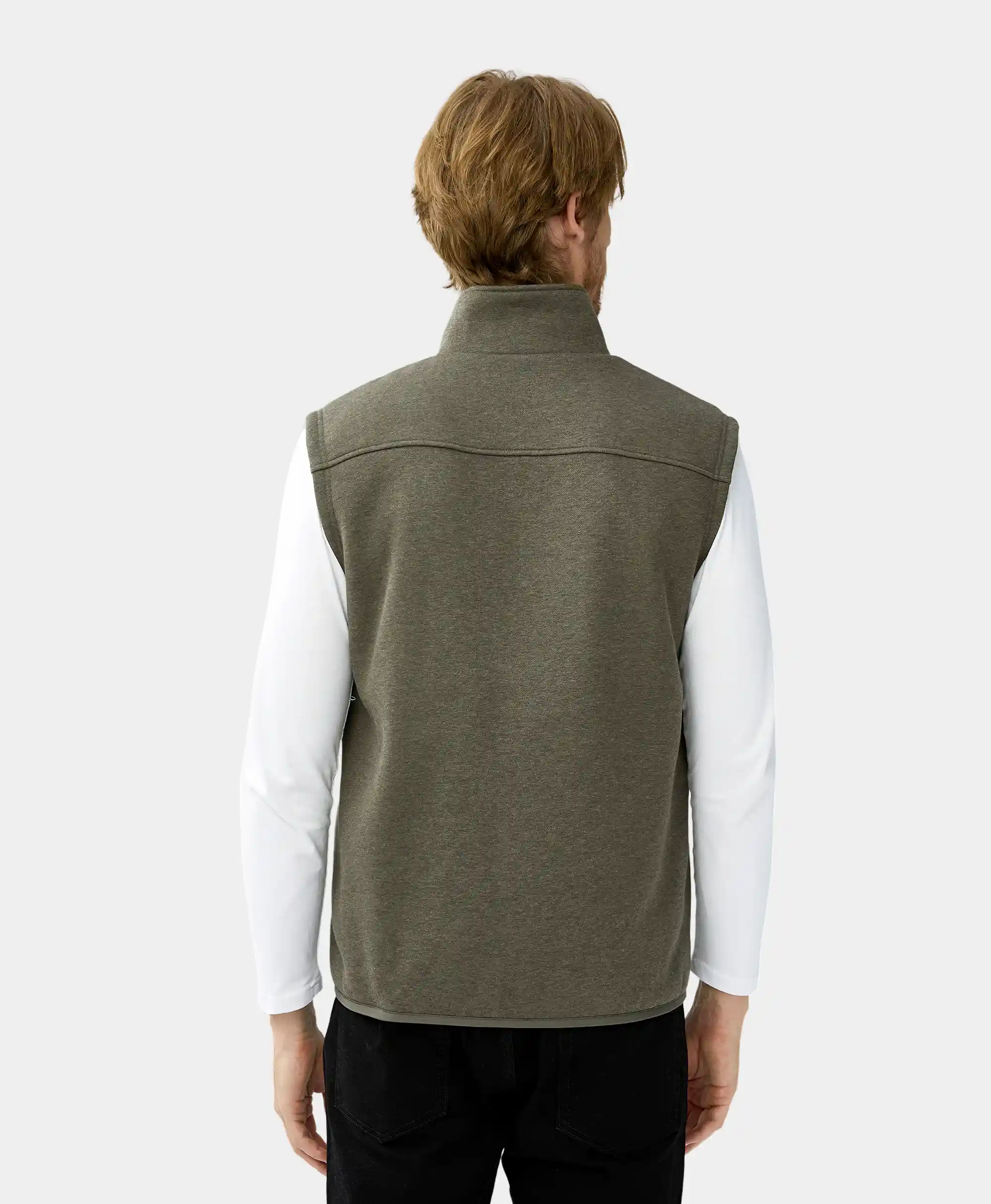 (Open-Box) Men's Heated Fleece Vest - New Colors (Battery Set Not Included) - Image 4