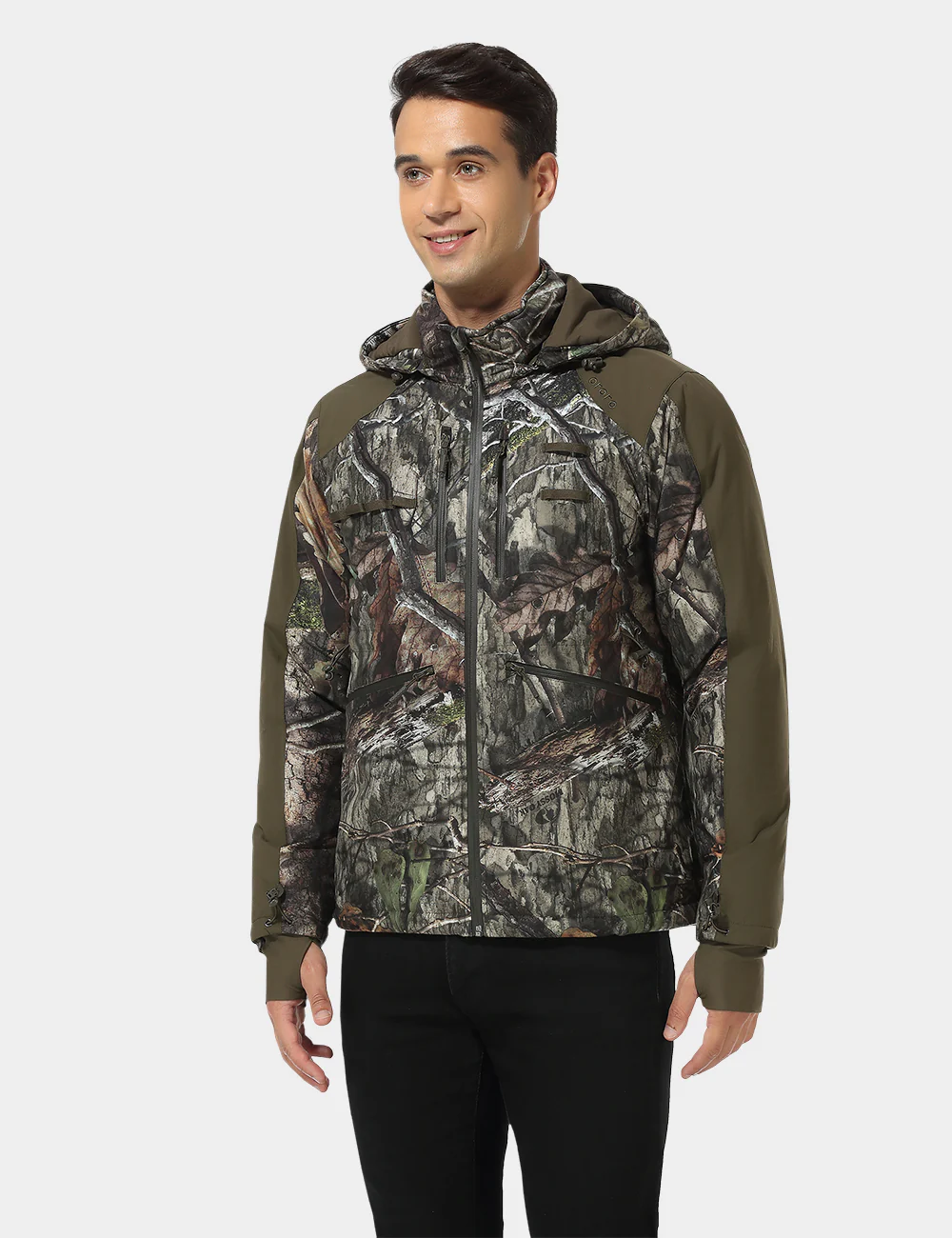 (Open-box) Men's Heated Hunting Jacket - Camouflage, Mossy OakĀ® Country DNA (Battery Set Not Included) - Image 3