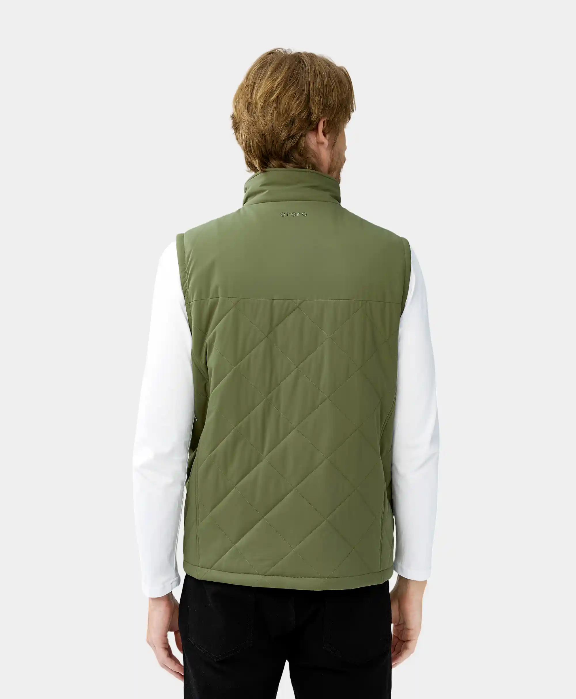 (Open-box) Men's Heated Quilted Vest - New Colors (Battery Set Not Included) - Image 4