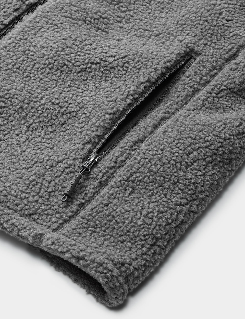 (Open-box) Men's Heated Recycled Fleece Vest - Gray (Battery Set Not Included) - Image 7
