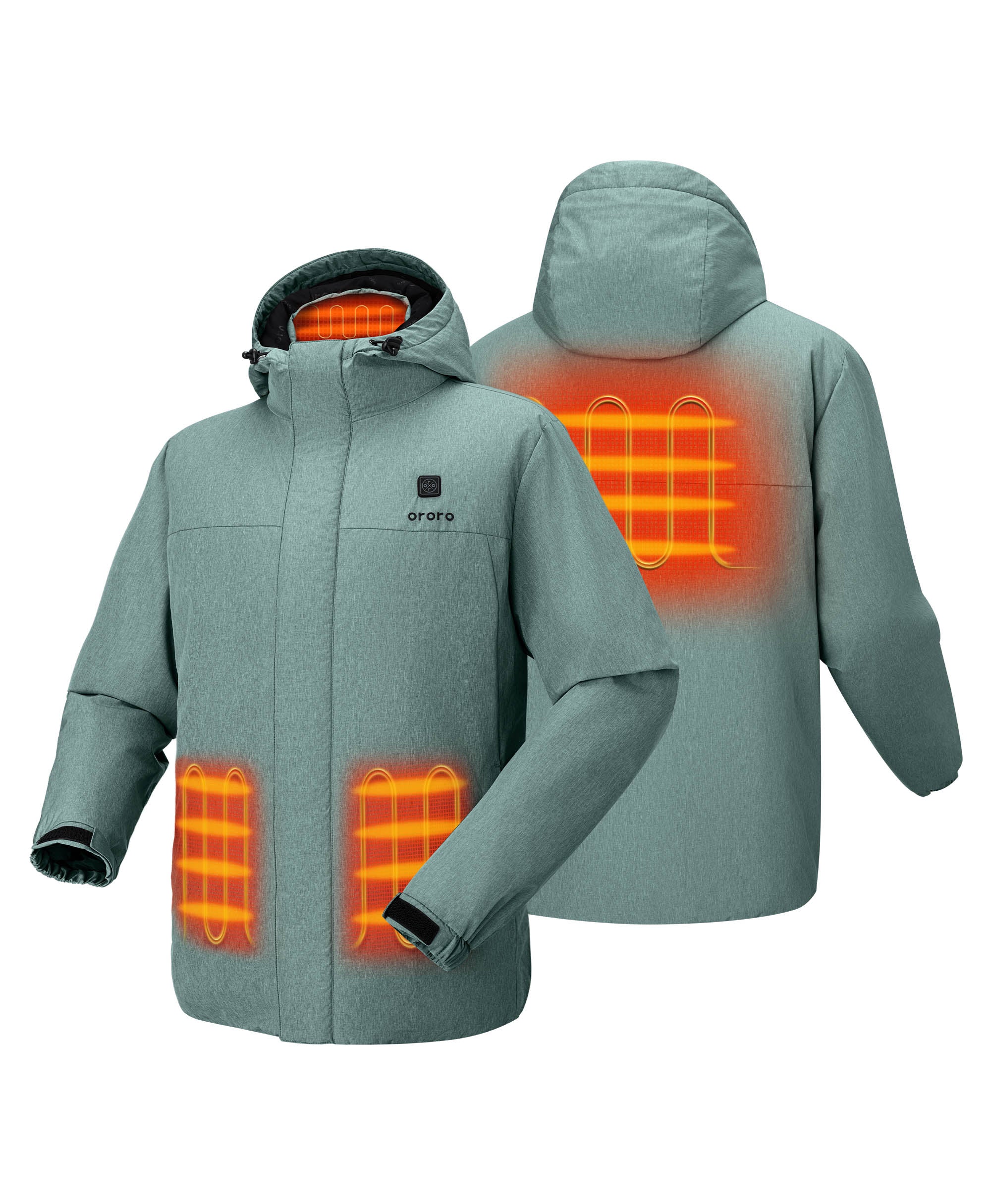 Men's Thermolite Heated Padded Jacket (Apparel Only) - Image 2