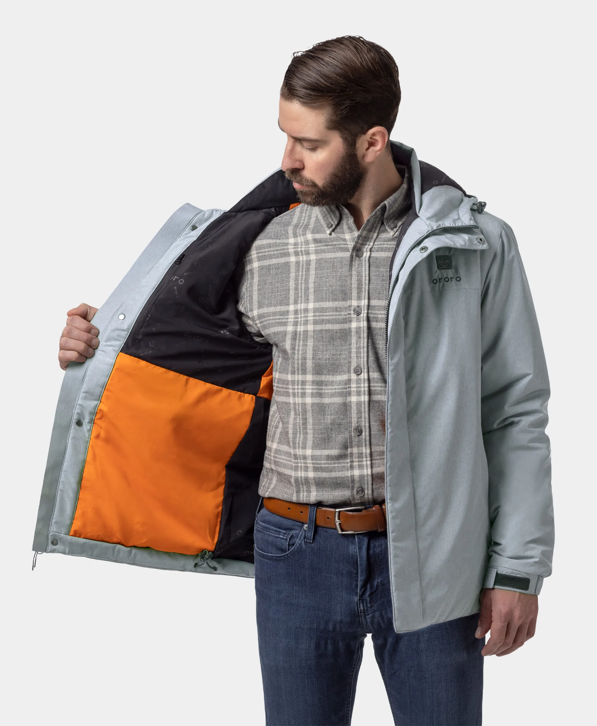 Men's Thermolite Heated Padded Jacket (Apparel Only) - Image 36