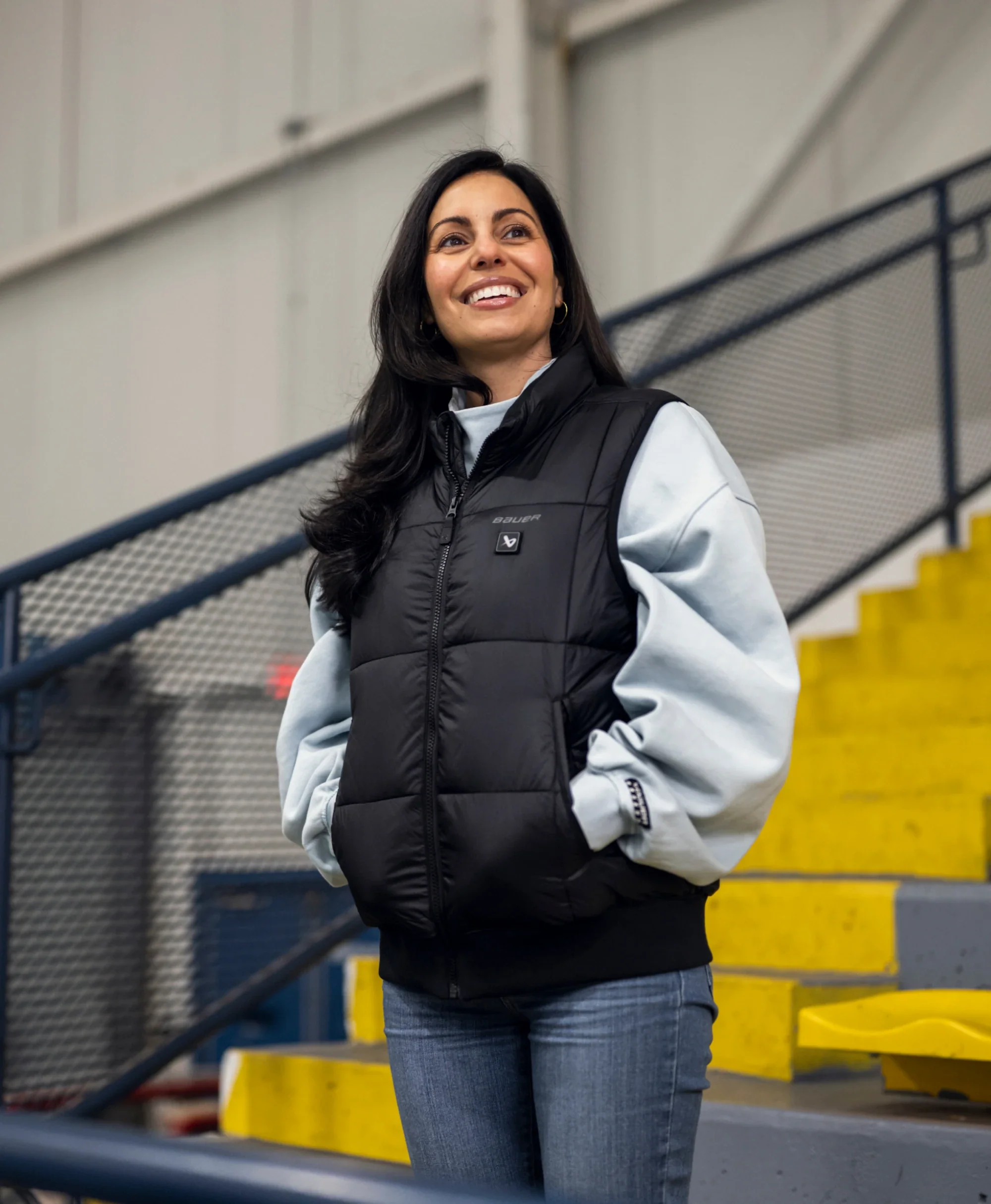 (Open-box) ororo x BAUER REDLINE Women's 4-Zone Heated Puffer Vest (Battery Set Not Included) - Image 3