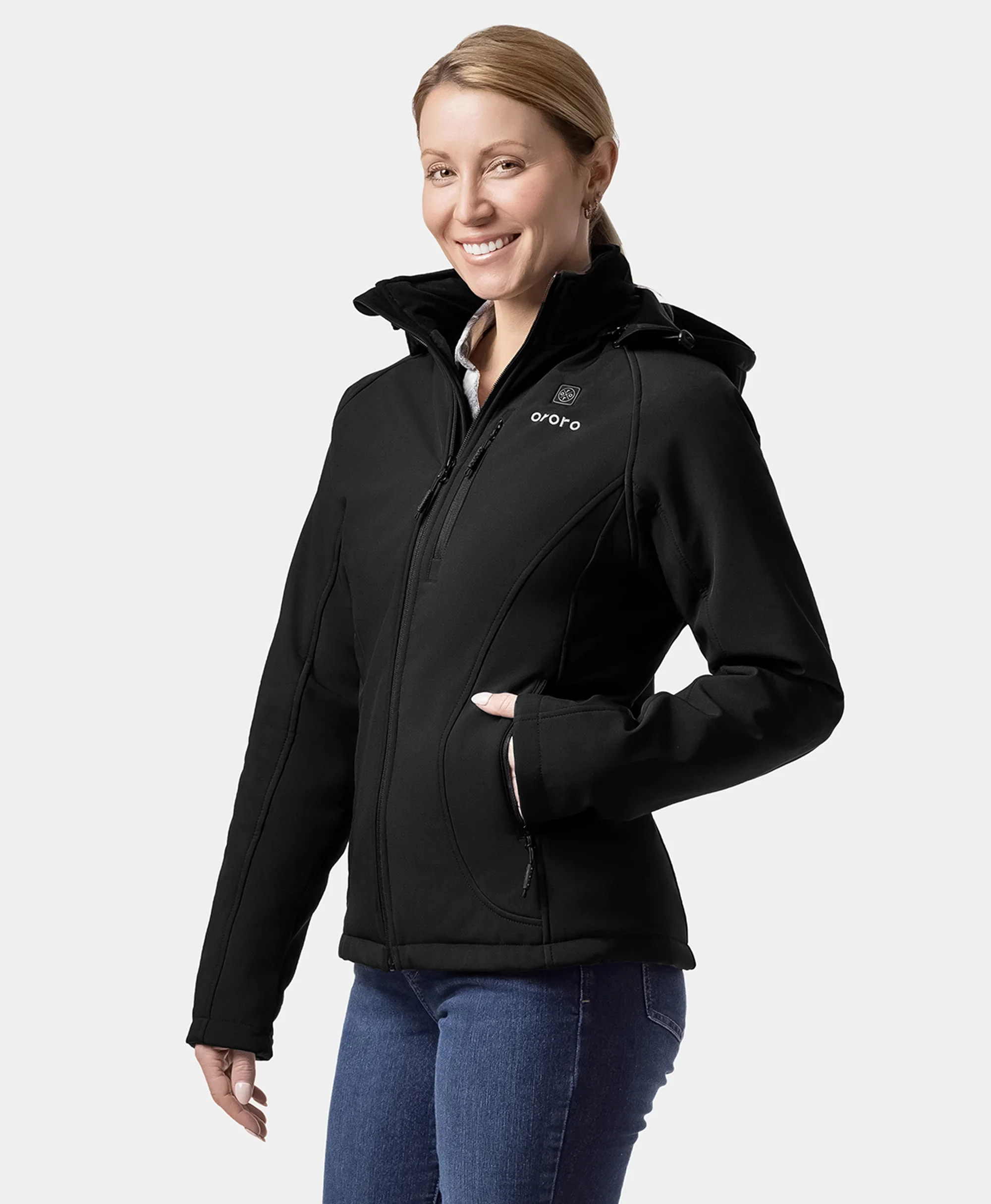 Paragon Women's Heated Jacket - Black (Apparel Only) - Image 7