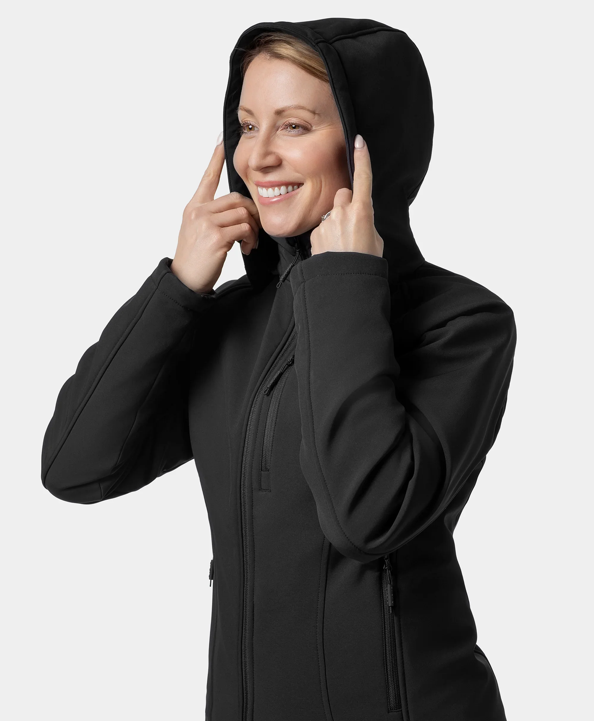 Paragon Women's Heated Jacket - Black (Apparel Only) - Image 8