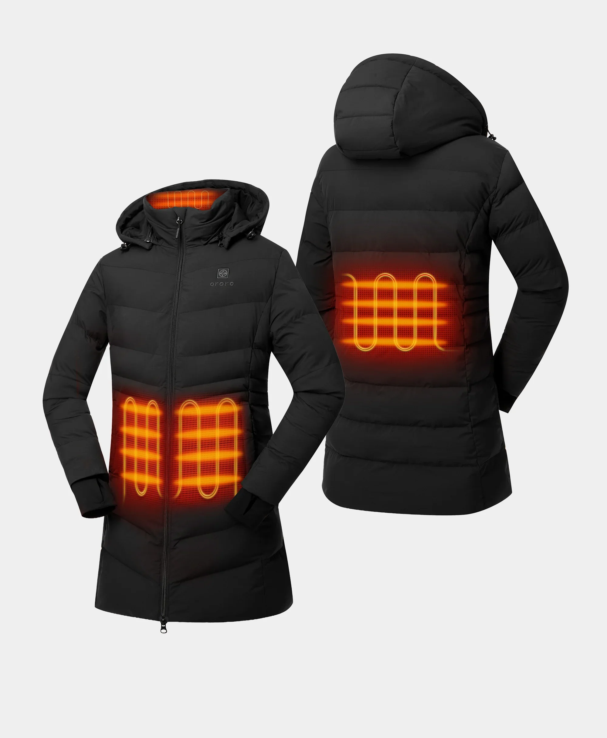 Parkside Women's 4-Zone Heated Puffer Parka Jacket (2025) (Apparel Only) - Image 2