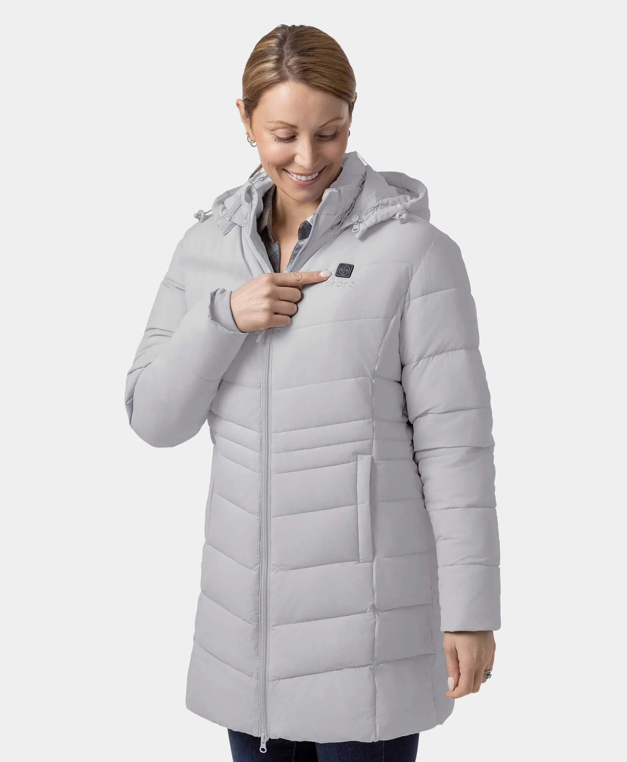 Parkside Women's 4-Zone Heated Puffer Parka Jacket (2025) - Image 4