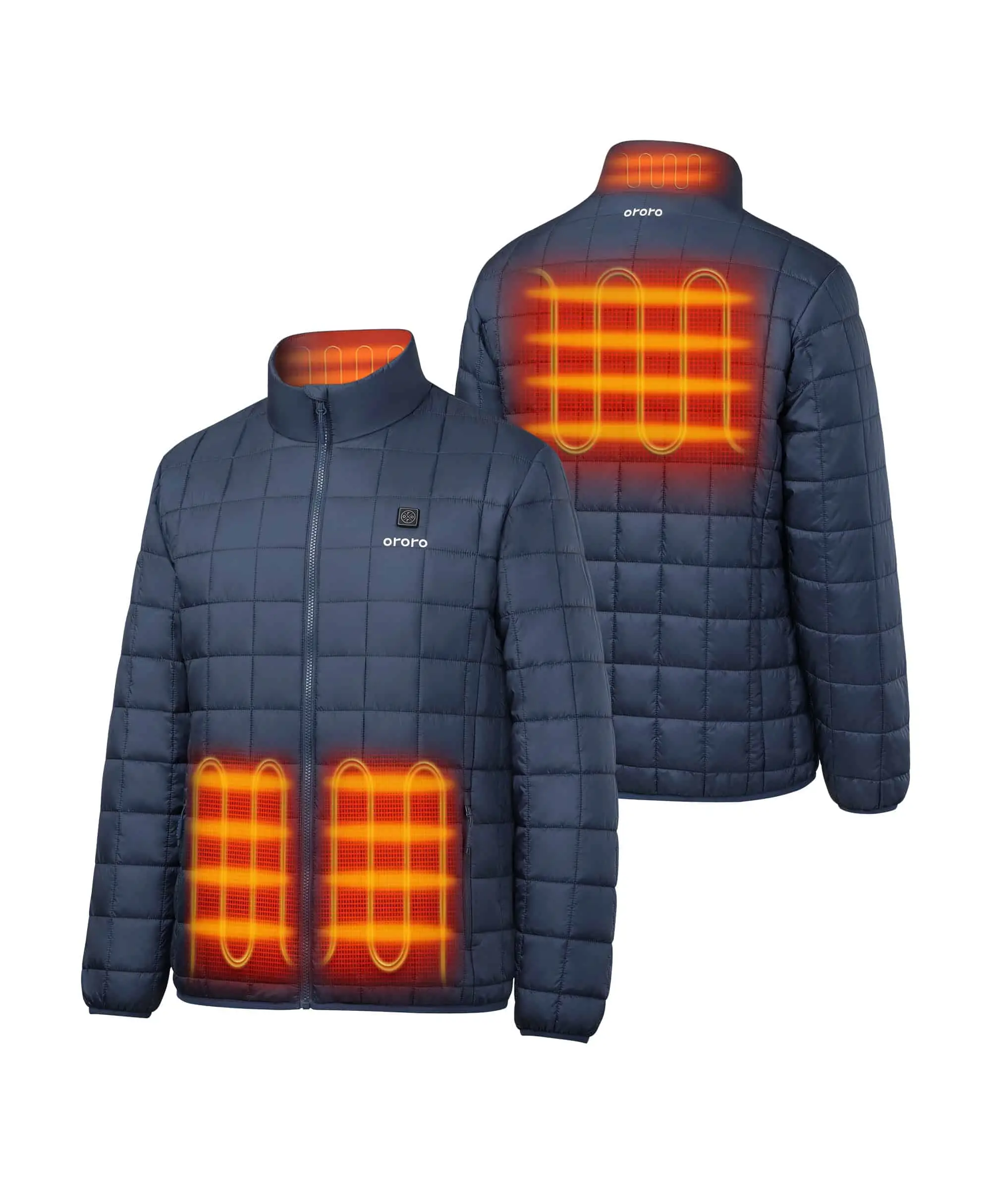 Prism Men's 4-Zone Heated Quilted Jacket - Image 2