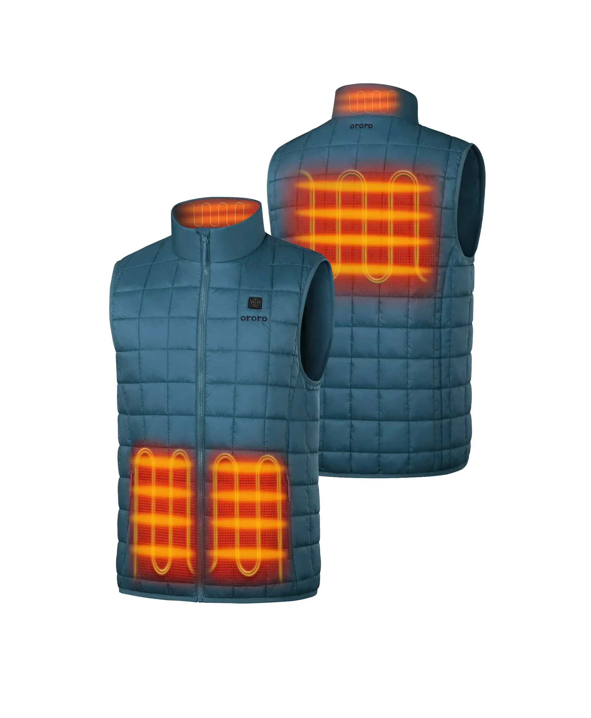Prism Men's 4-Zone Heated Quilted Vest - Image 2