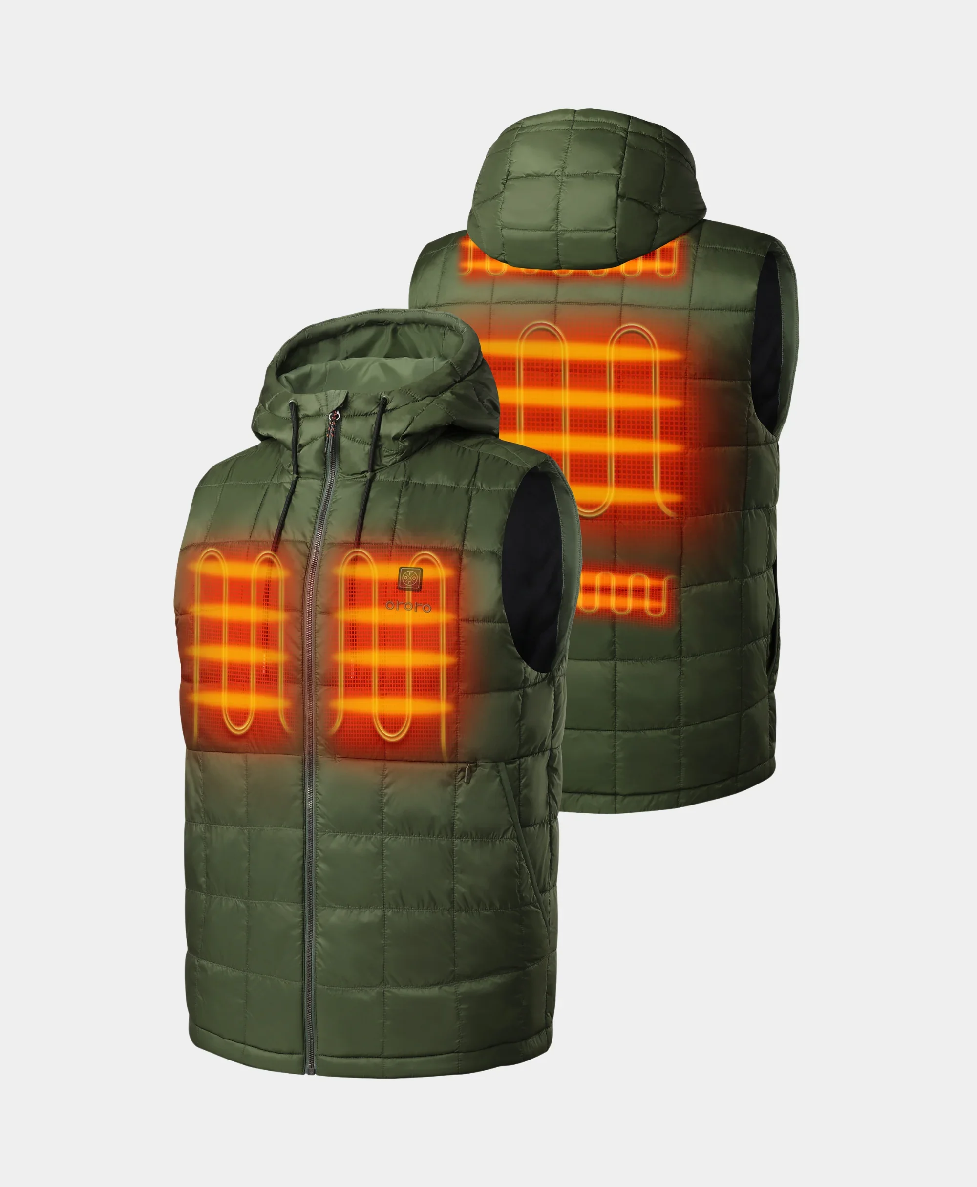 PuffLyte™ Men's 5-Zone Hooded Heated Vest - Image 12