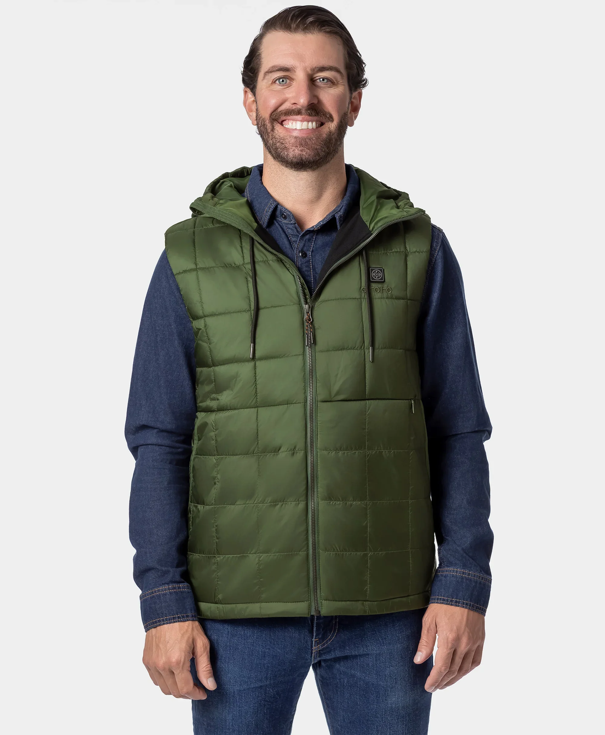 PuffLyte™ Men's 5-Zone Hooded Heated Vest - Image 11