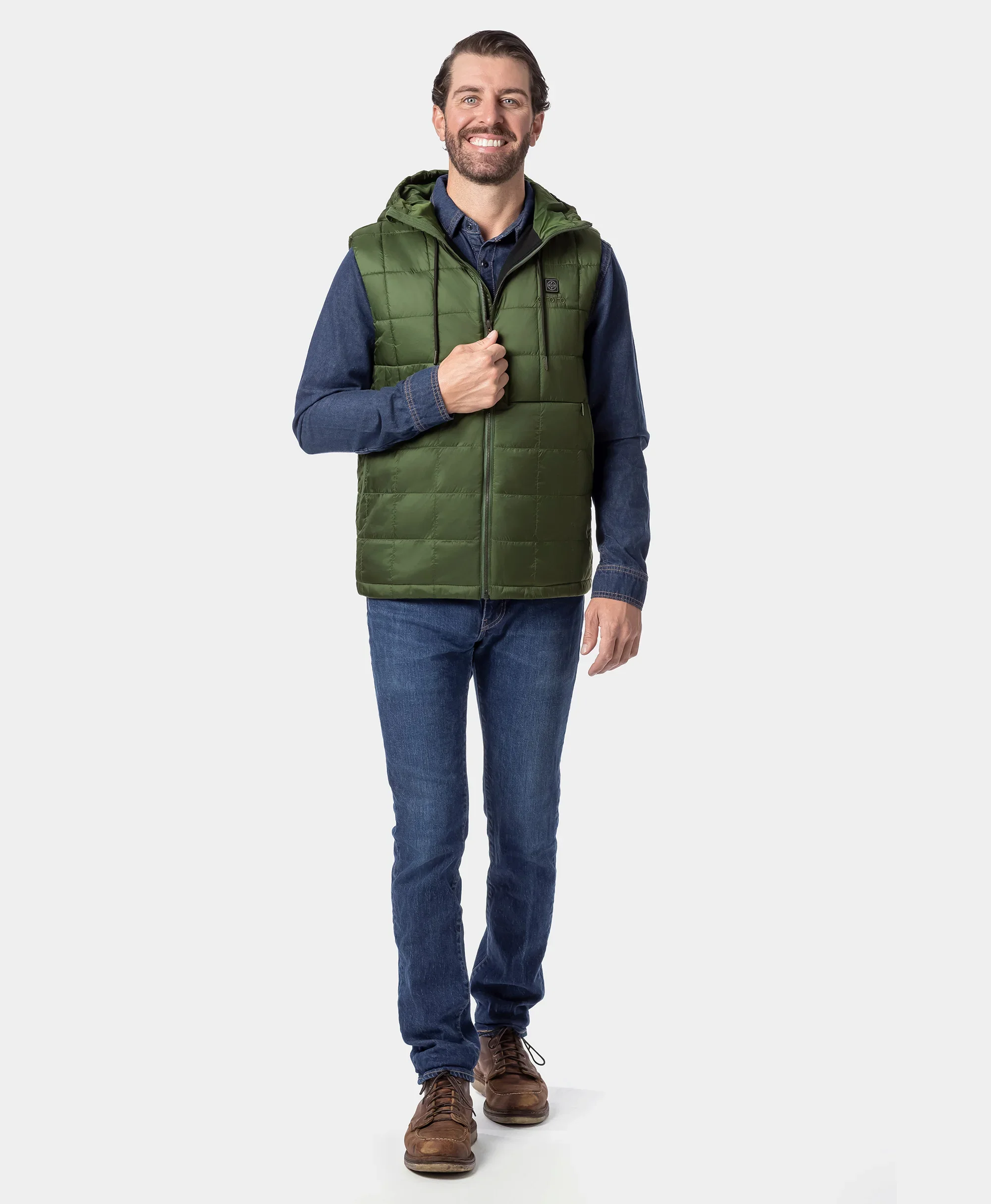 PuffLyte™ Men's 5-Zone Hooded Heated Vest - Image 15