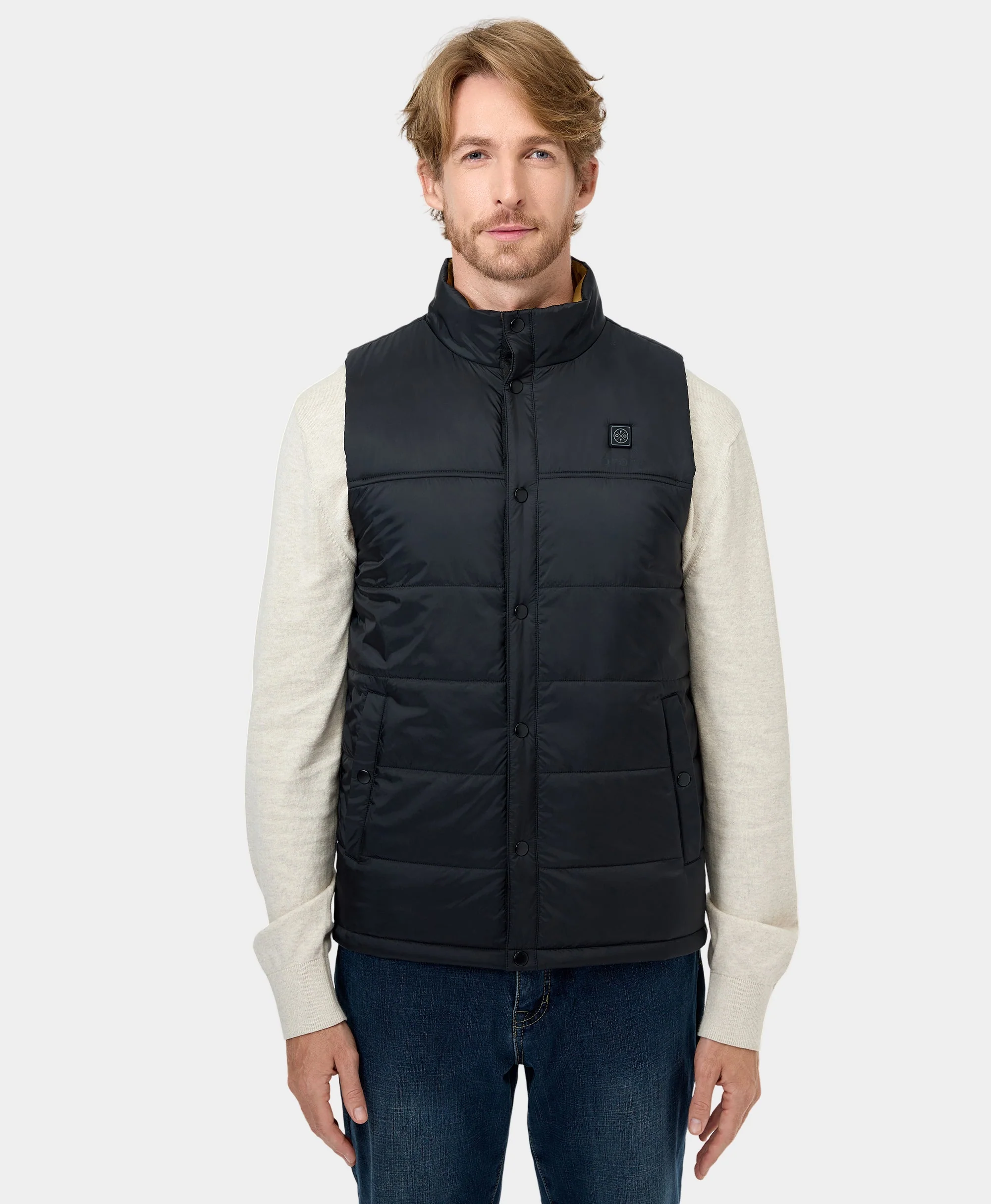 PuffLyte™ Men's Heated Lightweight Vest - Black (Apparel Only) - Image 7