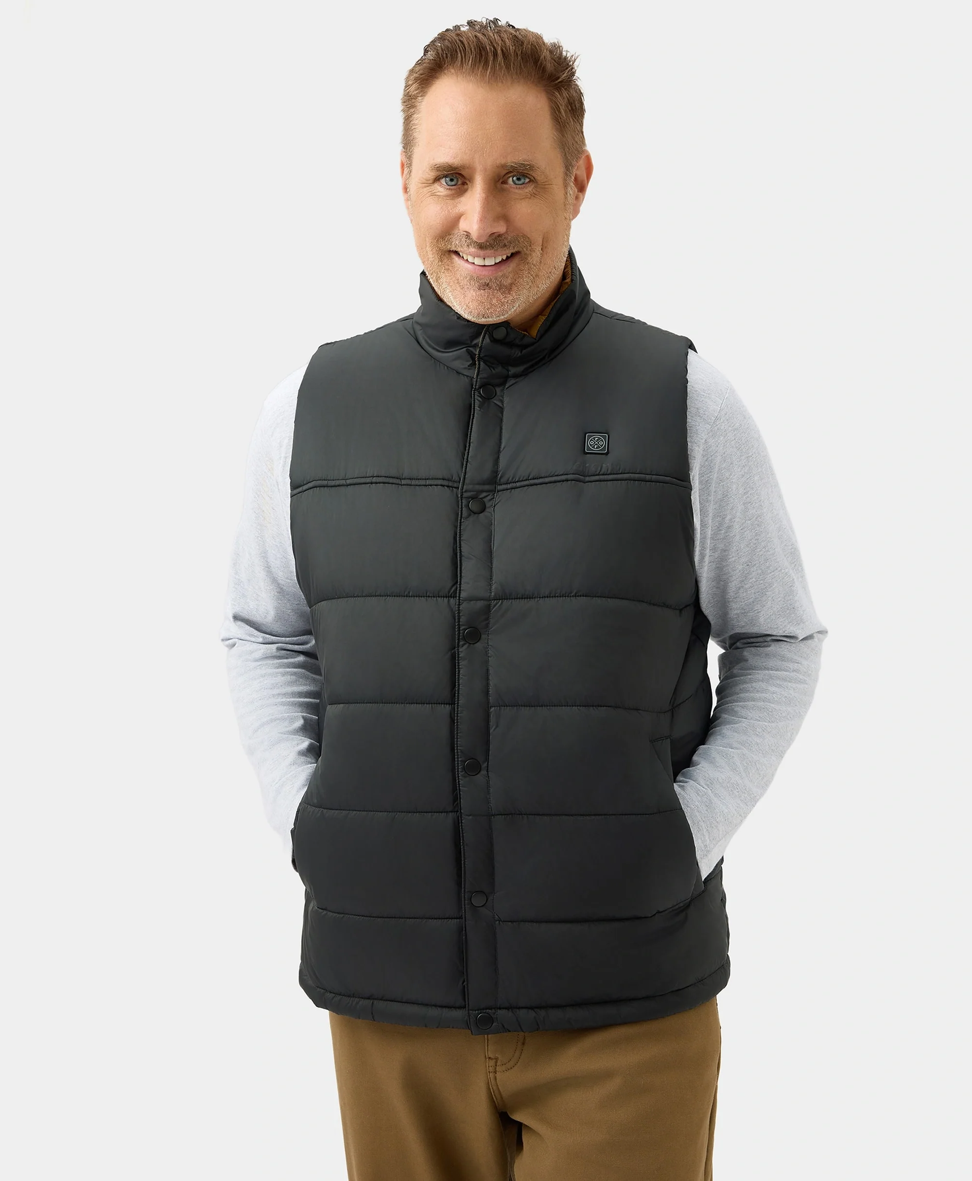 (Open-Box) PuffLyteâ„¢ Men's Heated Lightweight Vest (Battery Set Not Included) - Image 5