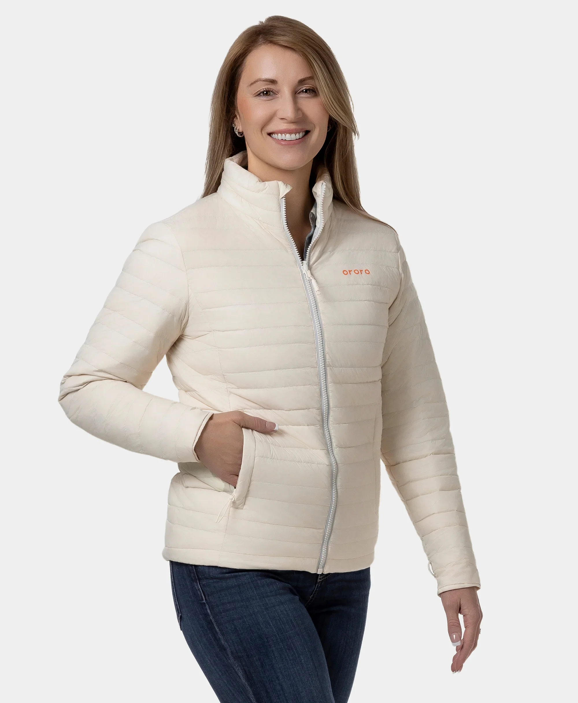 River Ridge Women's Heated Lightweight Down Jacket - Image 15