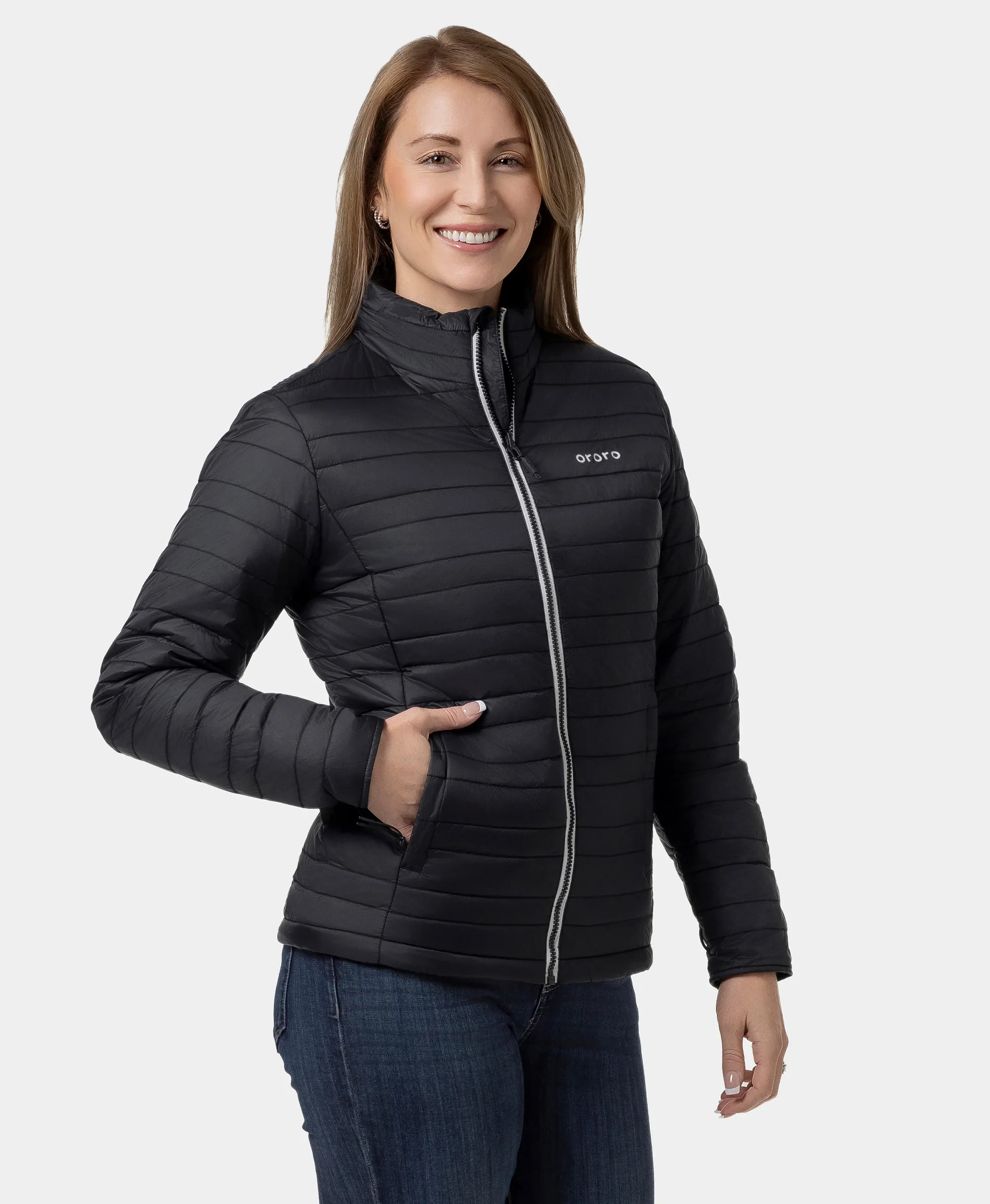 River Ridge Women's 4-Zone Heated Lightweight Down Jacket (Apparel Only) - Image 3