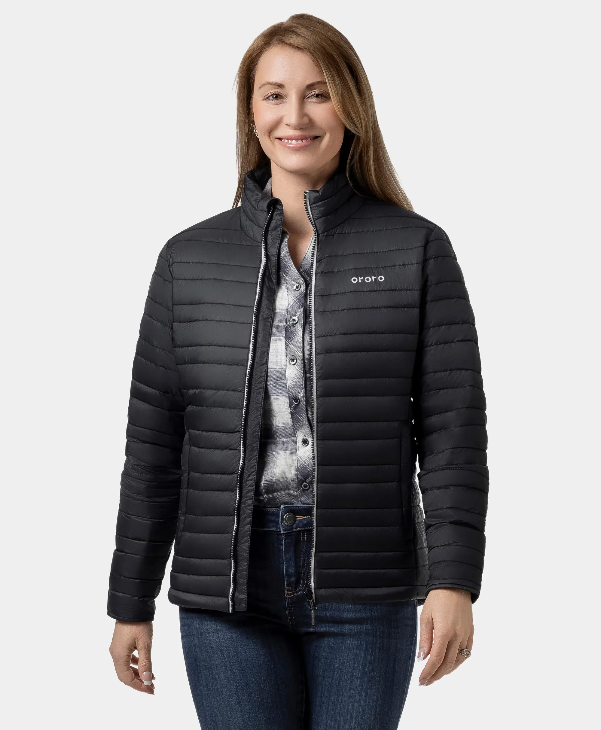 River Ridge Women's Heated Lightweight Down Jacket - Image 5