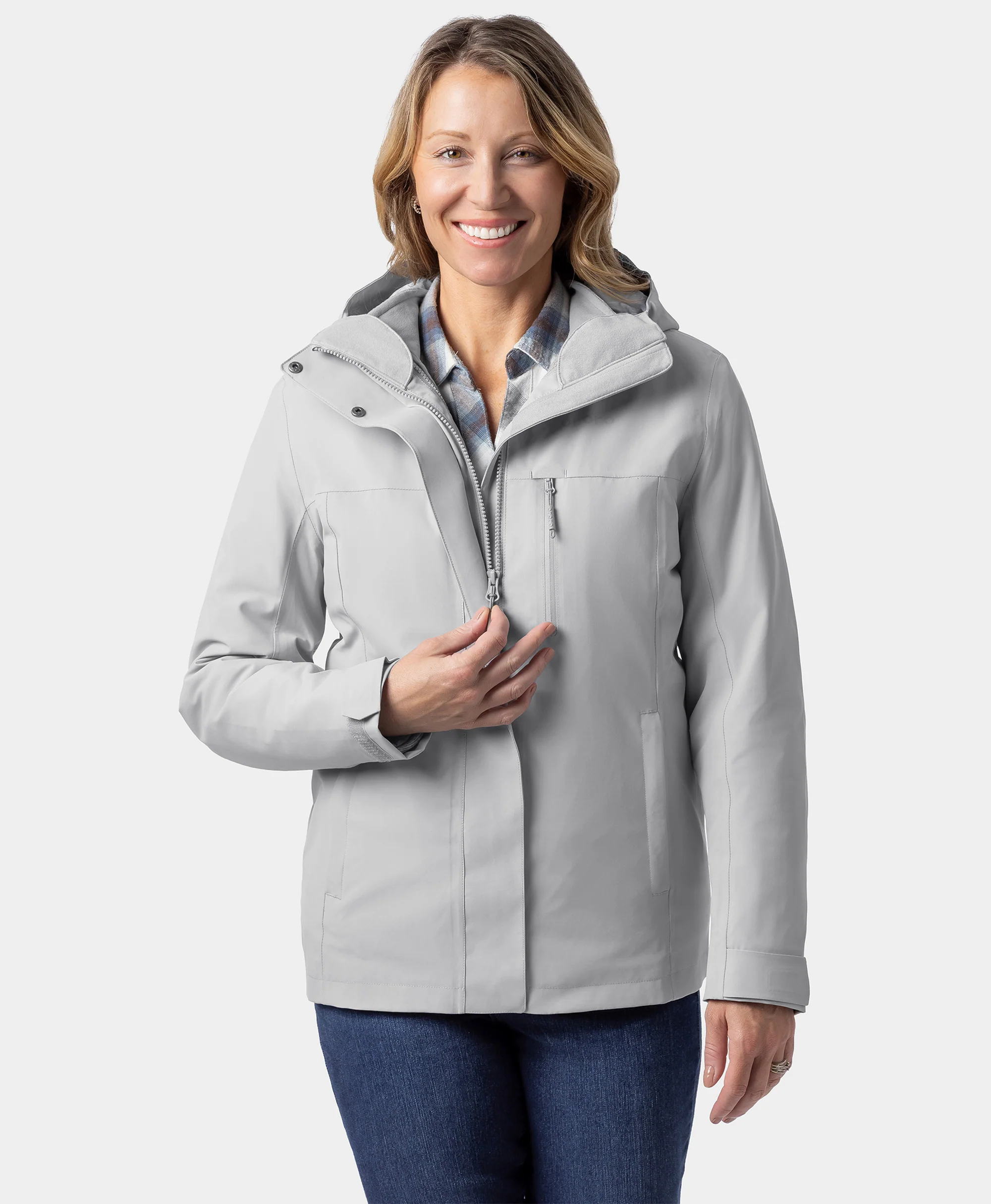 (Open-box) River Ridge Women's Waterproof Shell Jacket (Non-heated) - Image 24