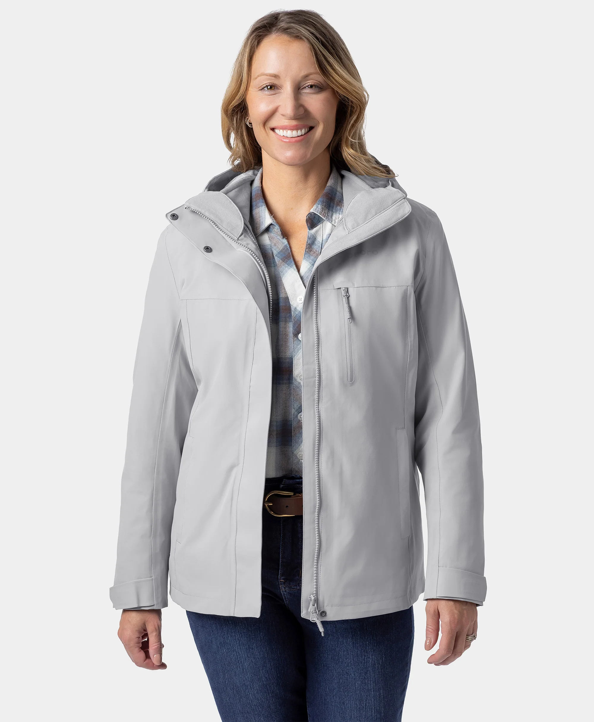 (Open-box) River Ridge Women's Waterproof Shell Jacket (Non-heated) - Image 25