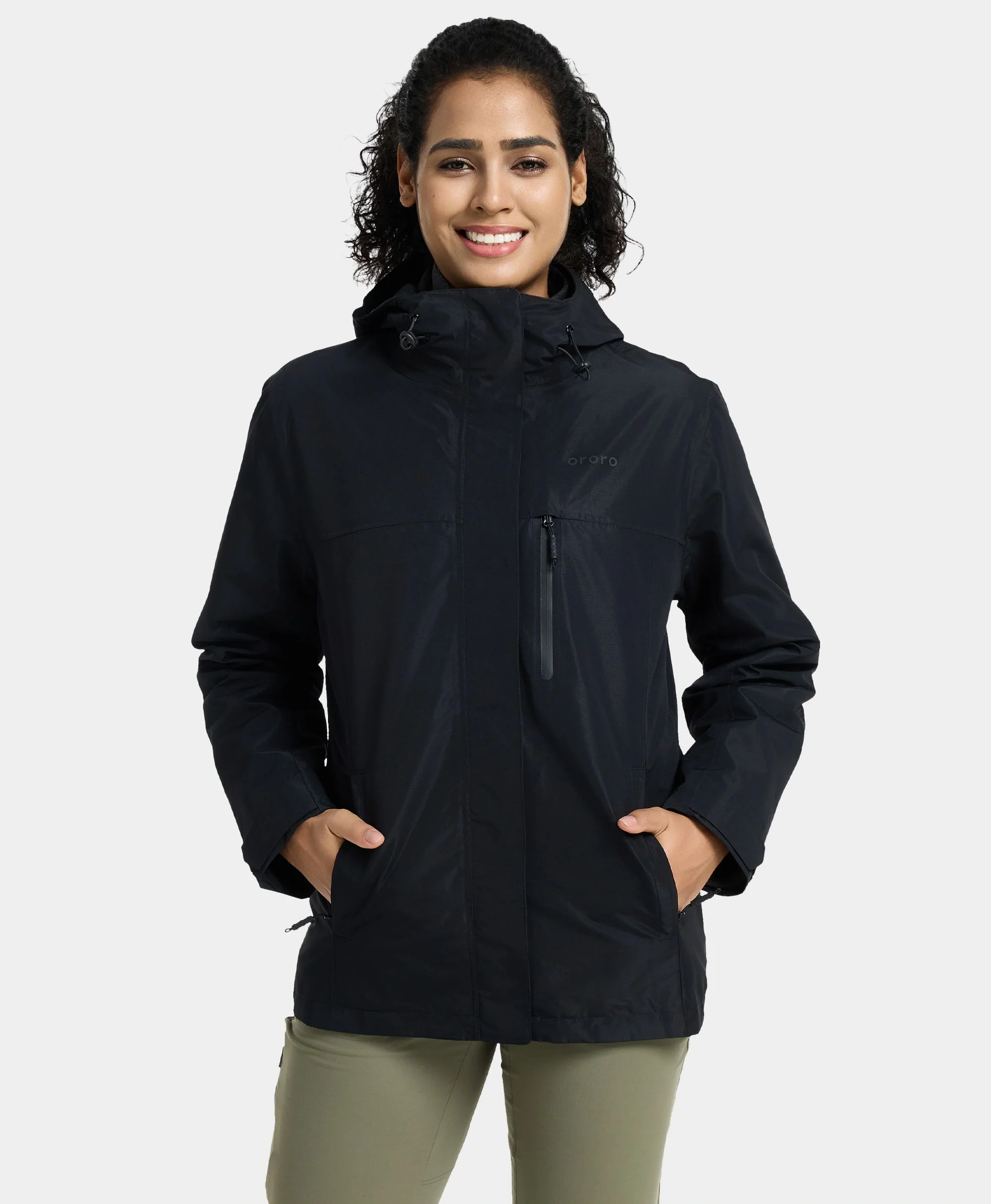 (Open-box) River Ridge Women's Waterproof Shell Jacket (Non-heated) - Image 4