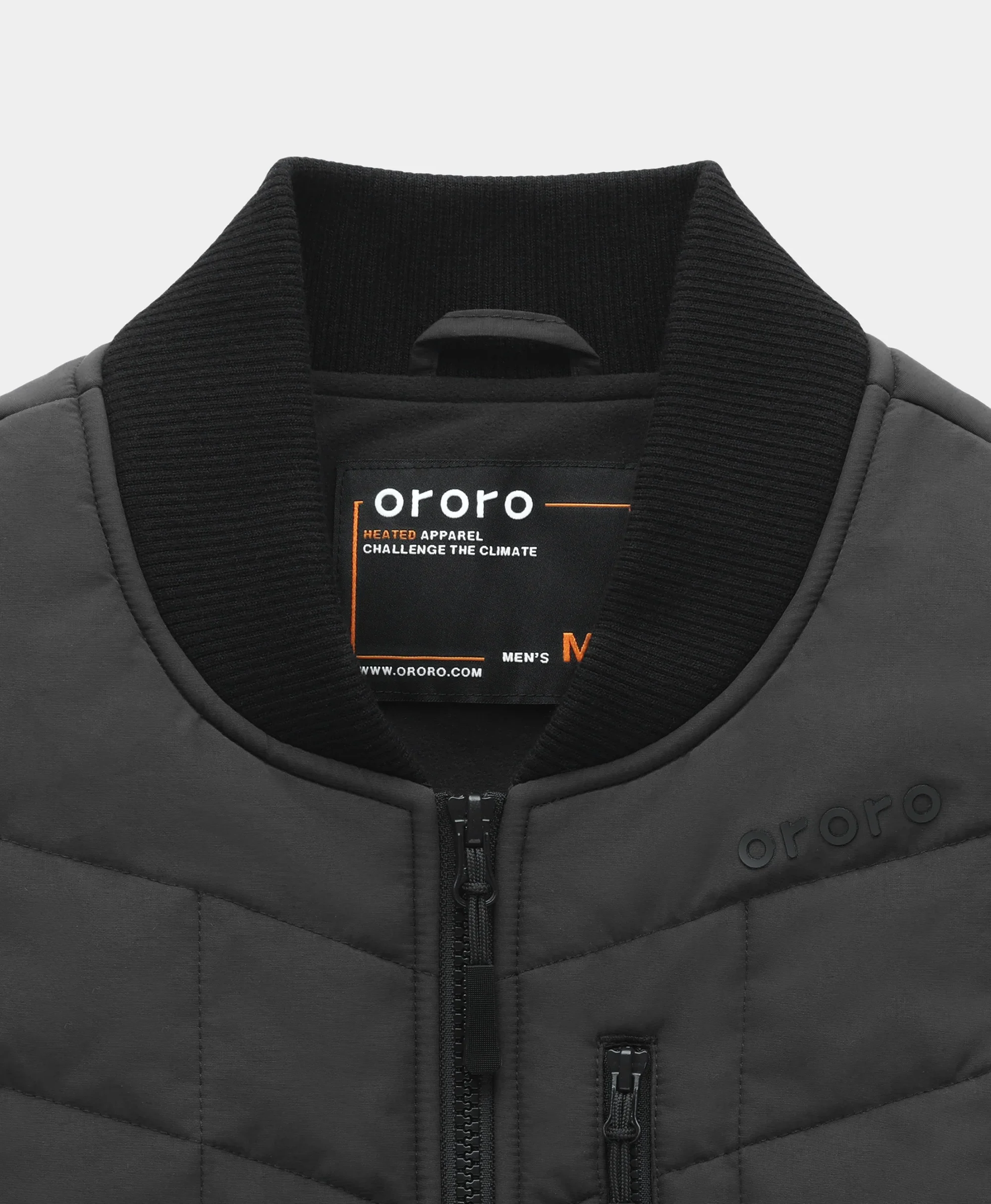 Scranton Men's 5-Zone Insulated Heated Bomber Vest - Image 18