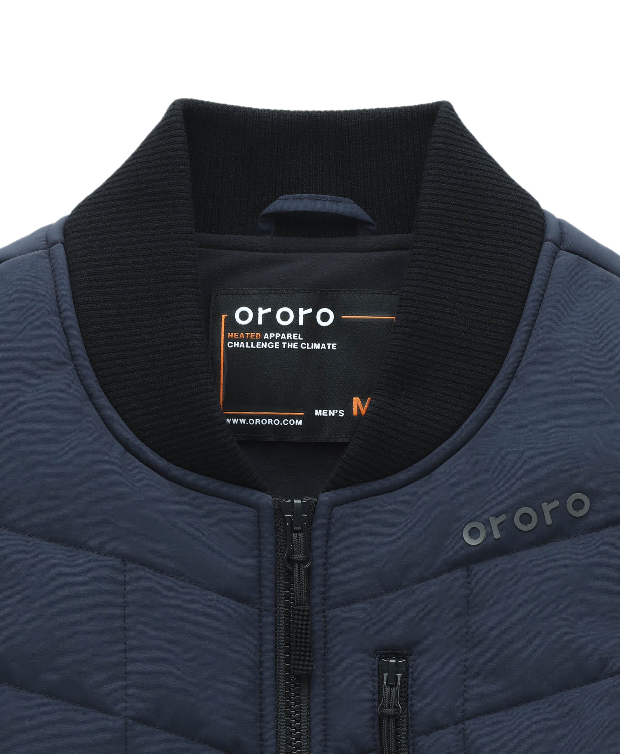 Scranton Men's 5-Zone Insulated Heated Bomber Vest - Image 9