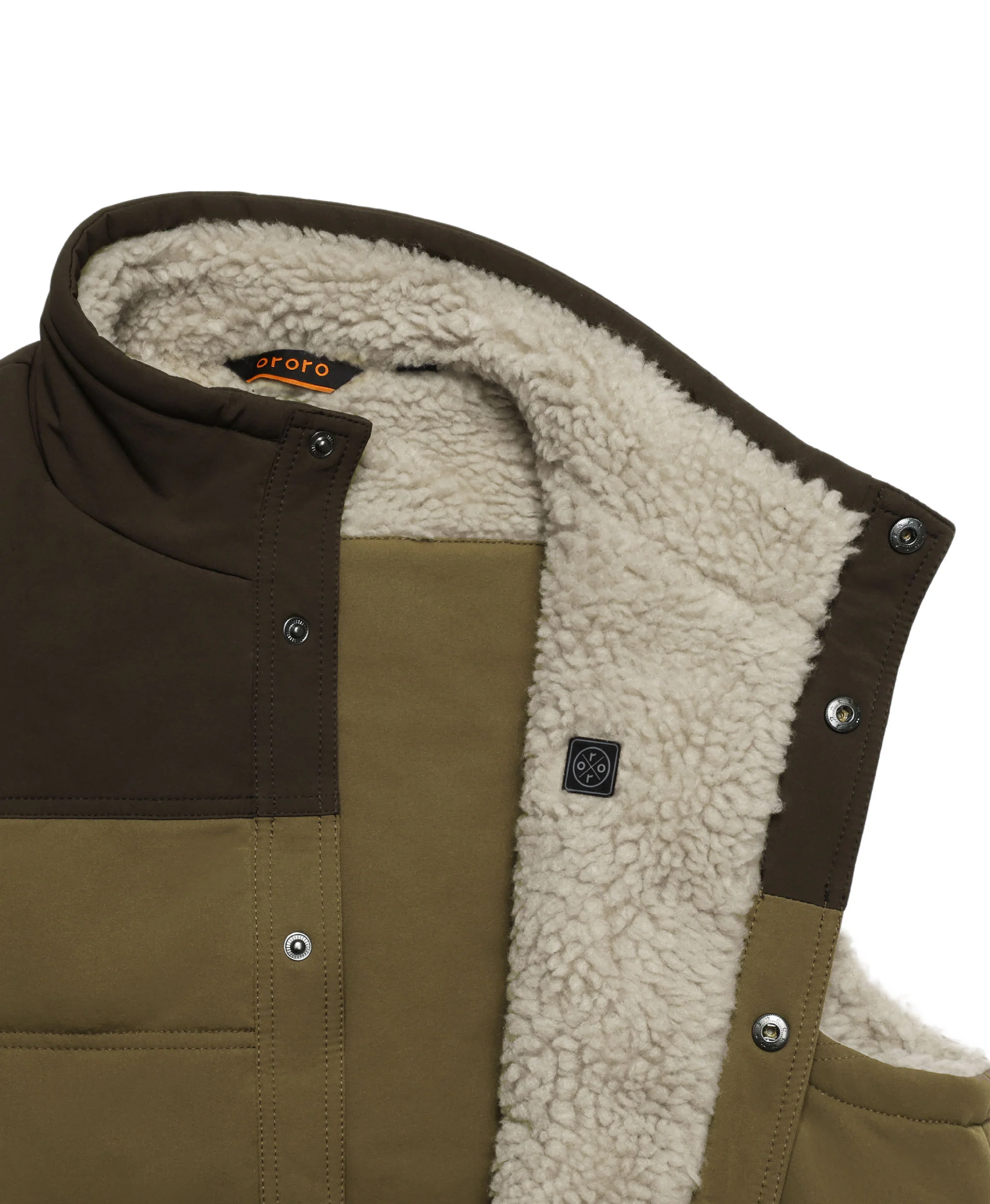 (Open-box) Sierra Men's Heated Sherpa Lined Vest (Battery Set Not Included) - Image 8