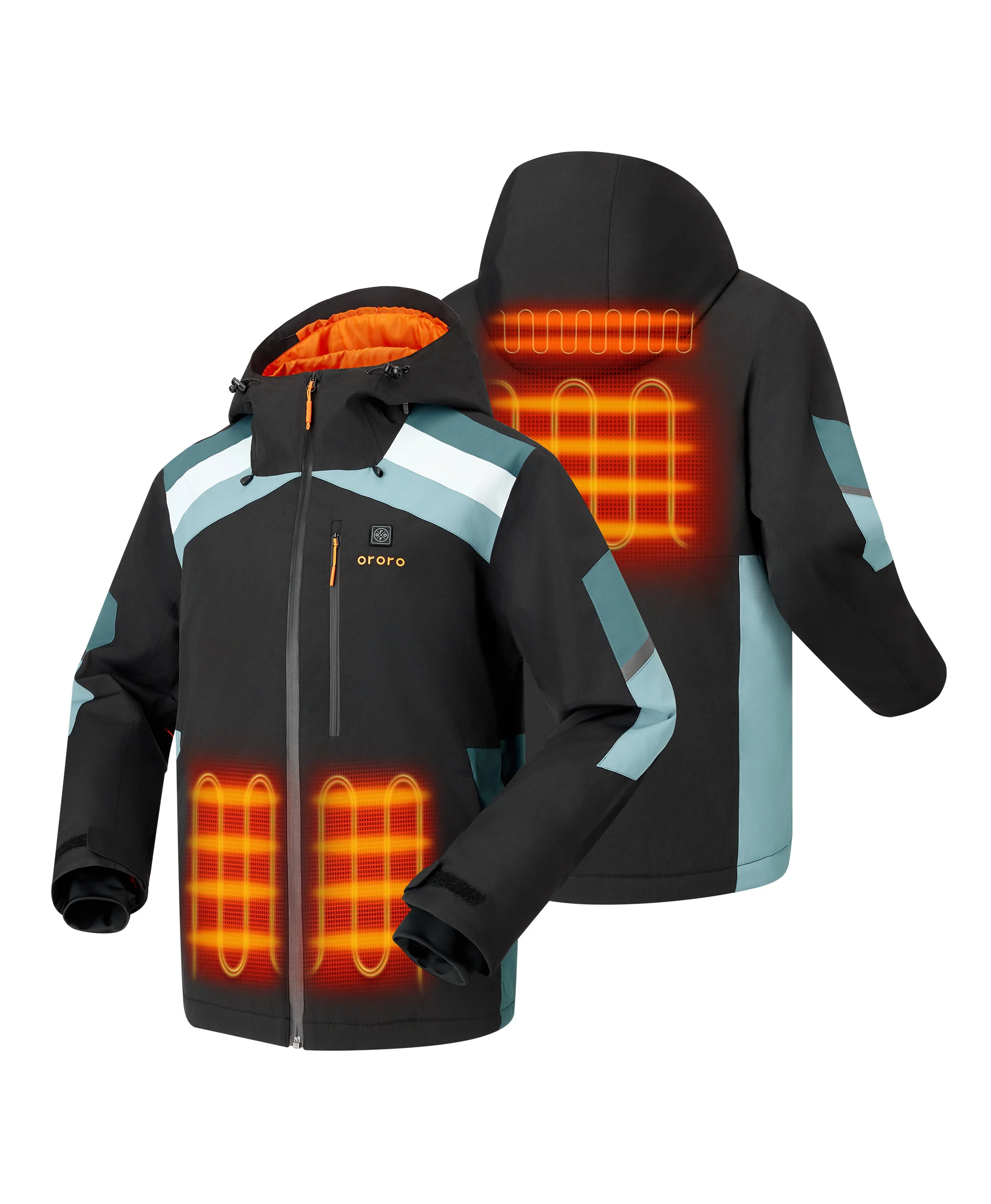 St. Moritz Men's Heated Snow Jacket (Apparel Only) - Image 2