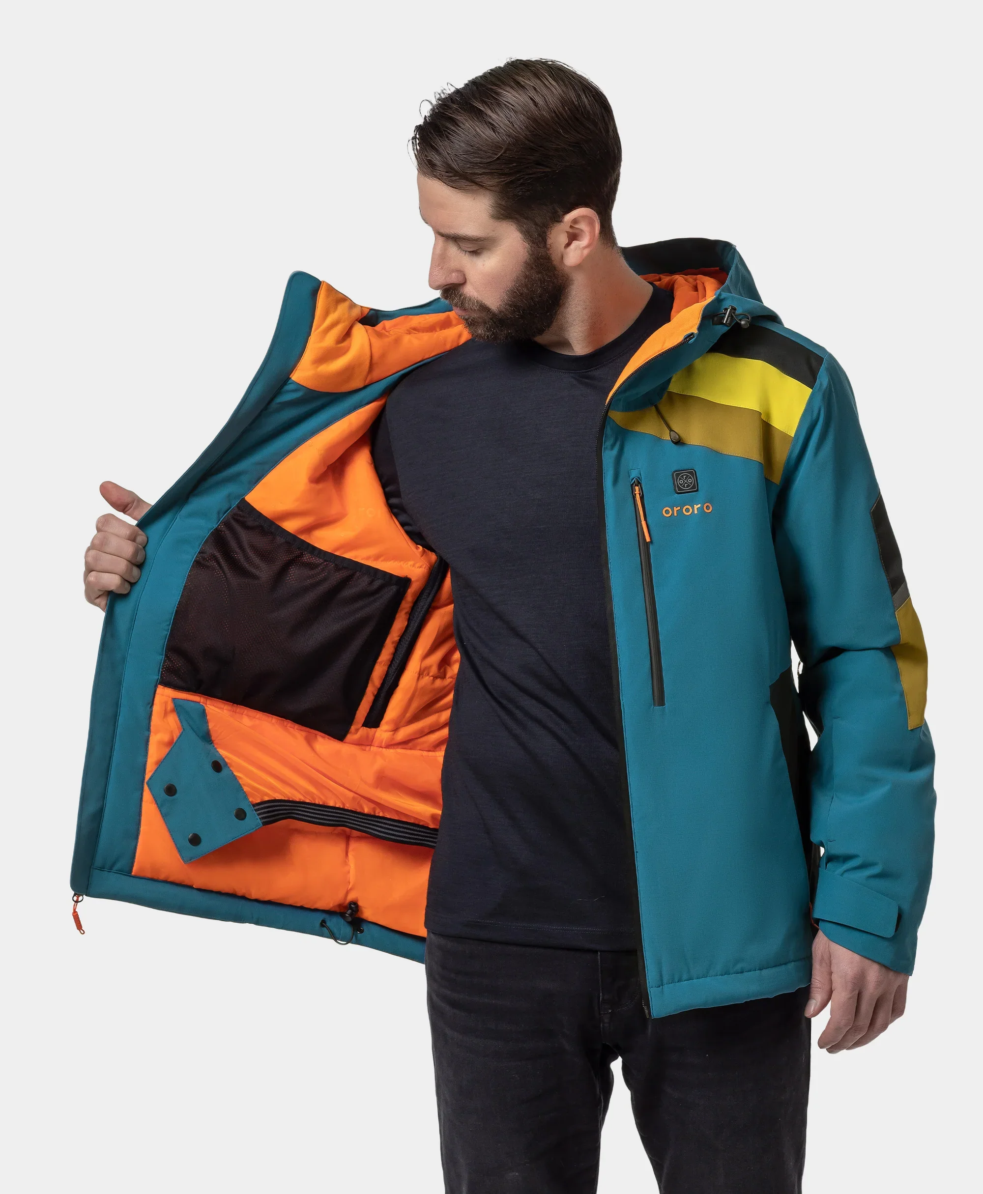 St. Moritz Men's Heated Snow Jacket (Apparel Only) - Image 19