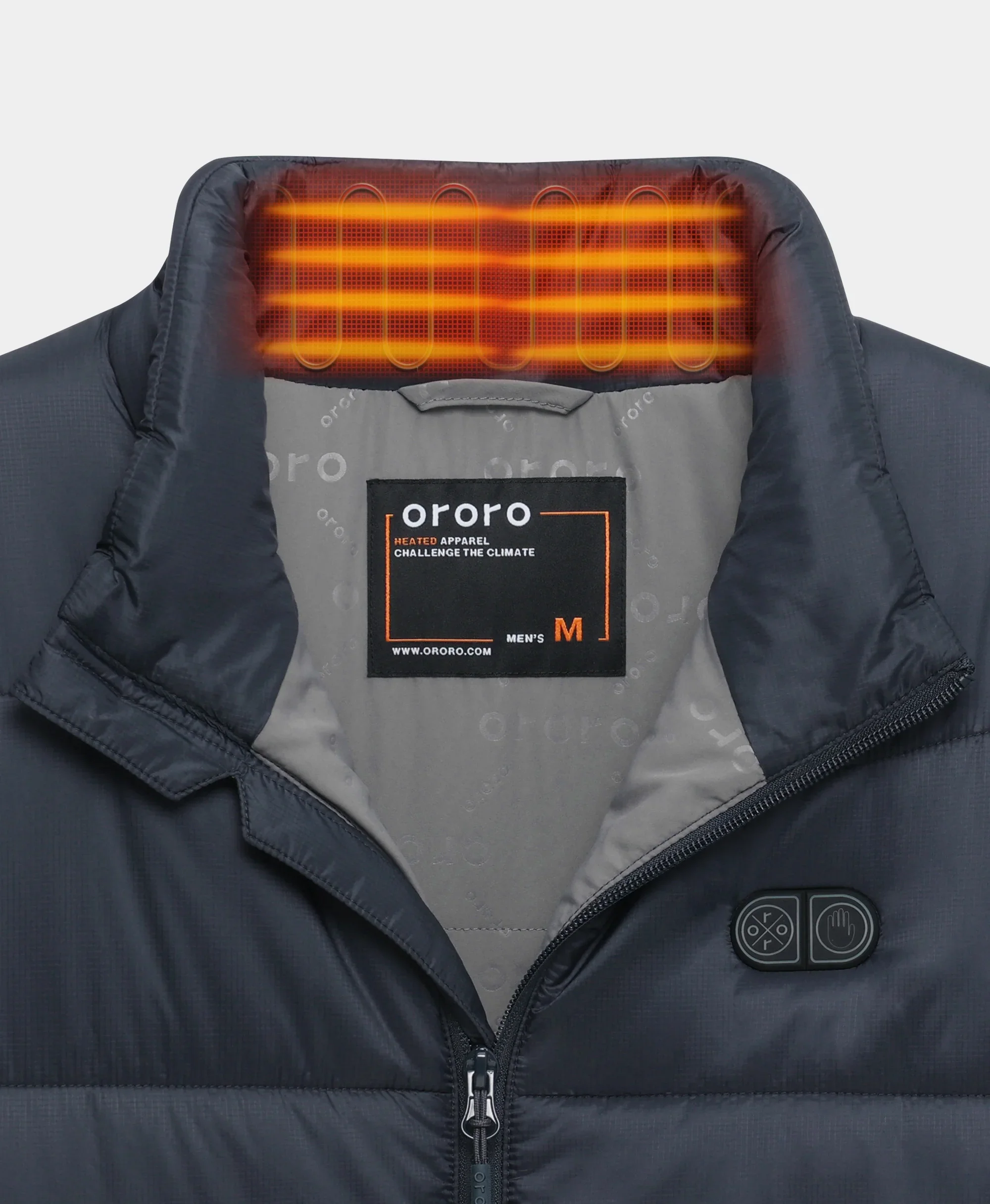 SureWarm® Men's 7-Zone Dual-Control Classic Pro Heated Vest (Lower Back Heating) - Image 18