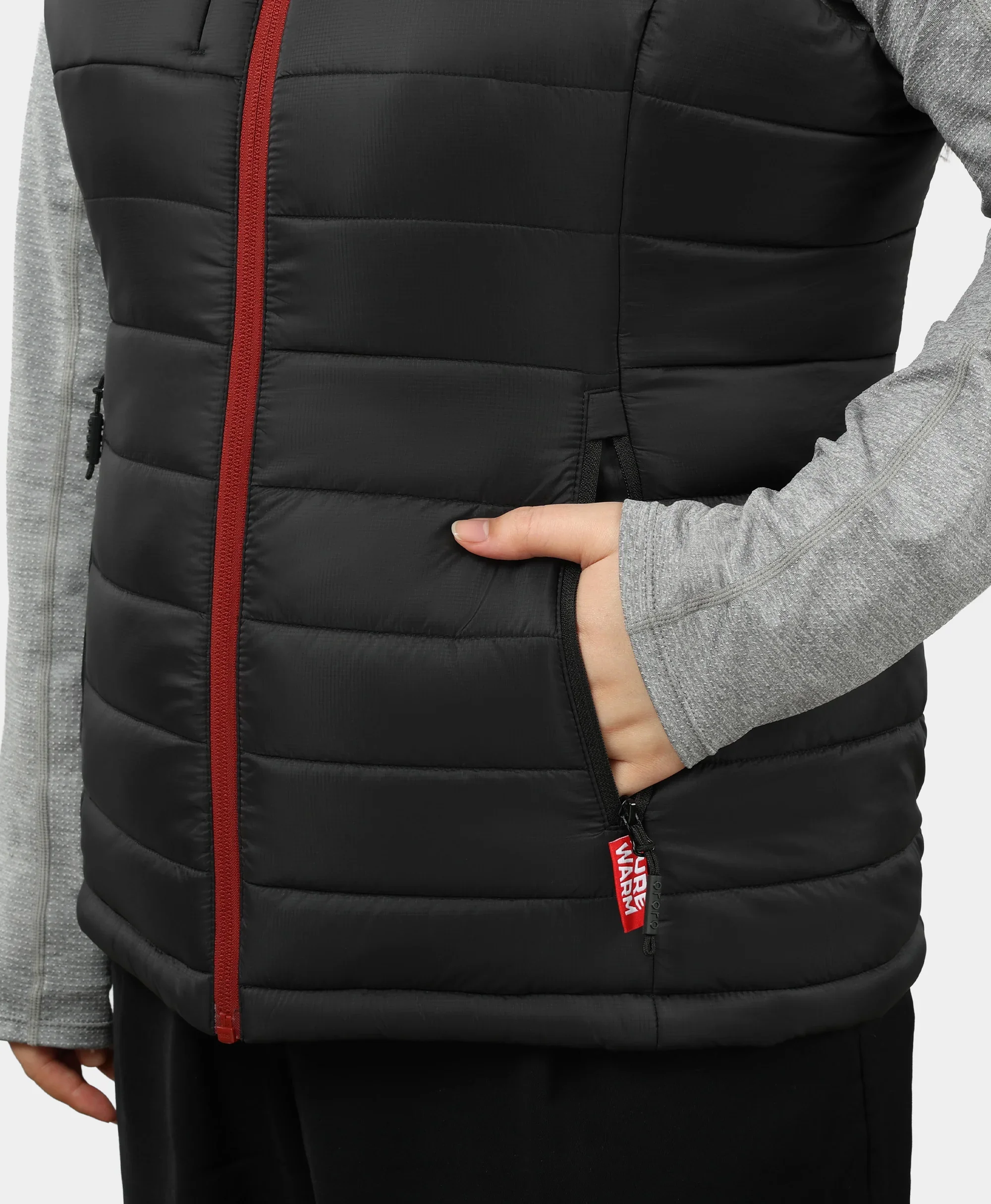 SureWarm® Women's 6-Zone Dual-Control Classic Pro Heated Vest - Image 17