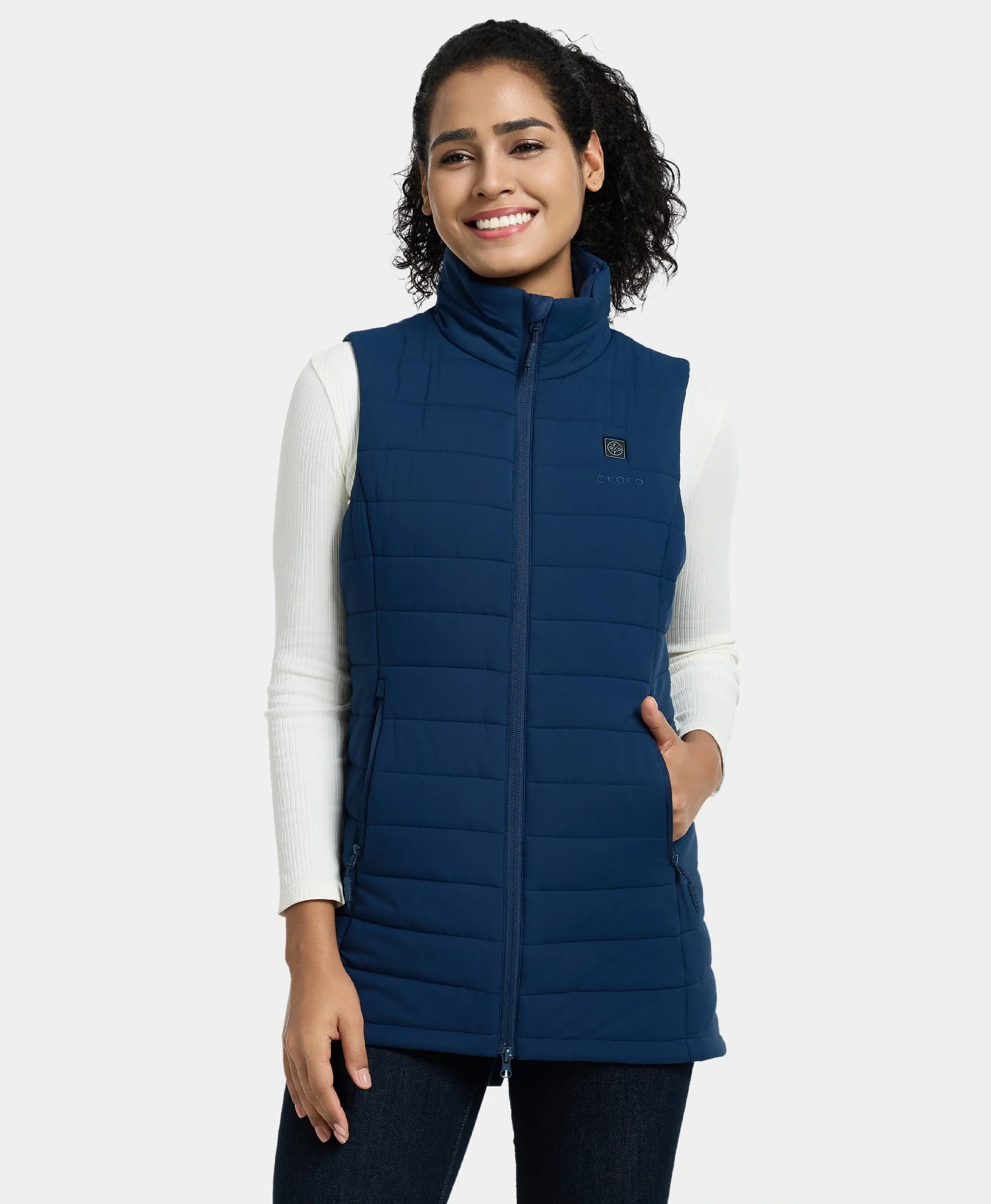 Tribeca Women's Heated Long Puffer Vest (Apparel Only) - Image 6