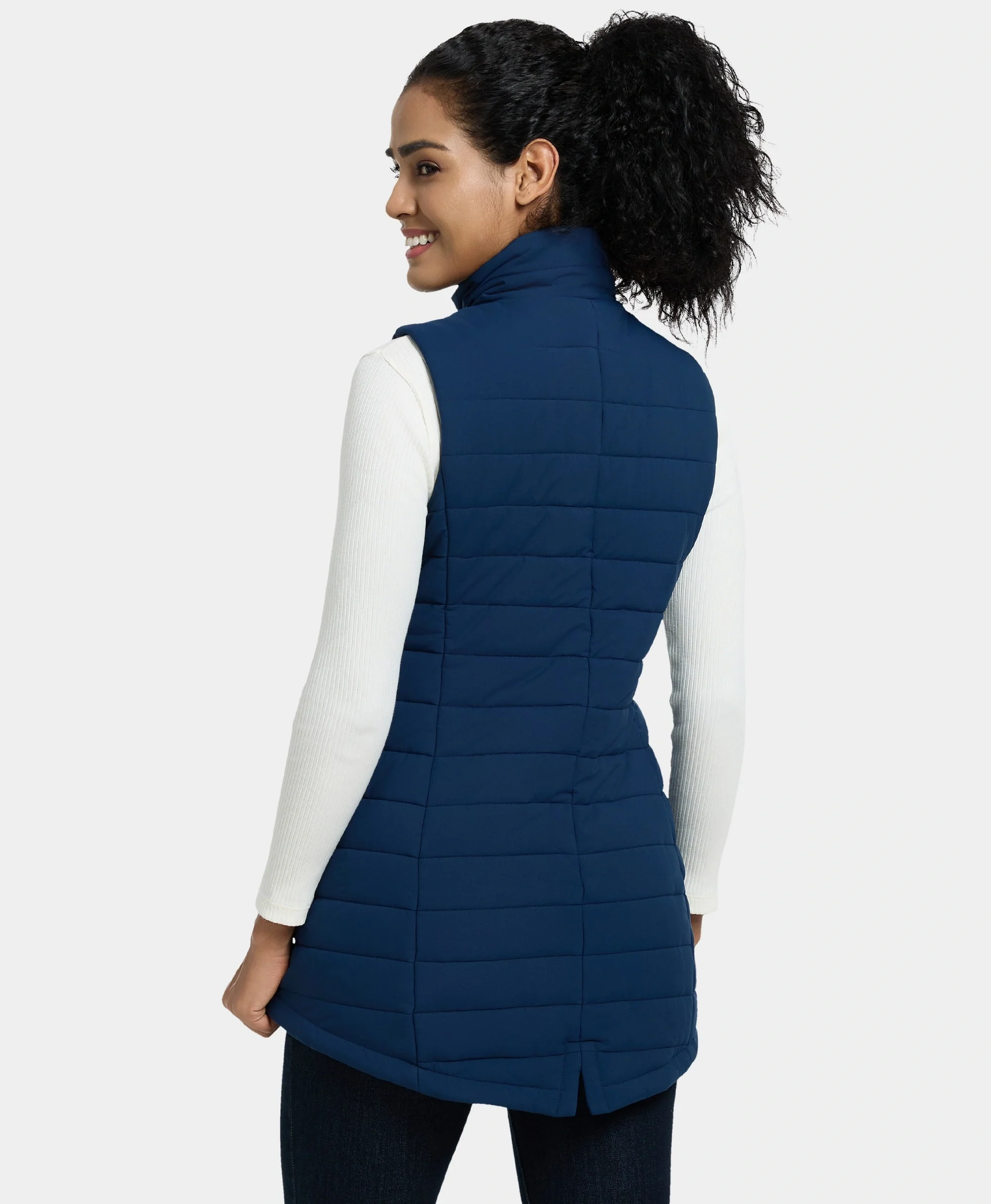 Tribeca Women's Heated Long Puffer Vest (Apparel Only) - Image 7