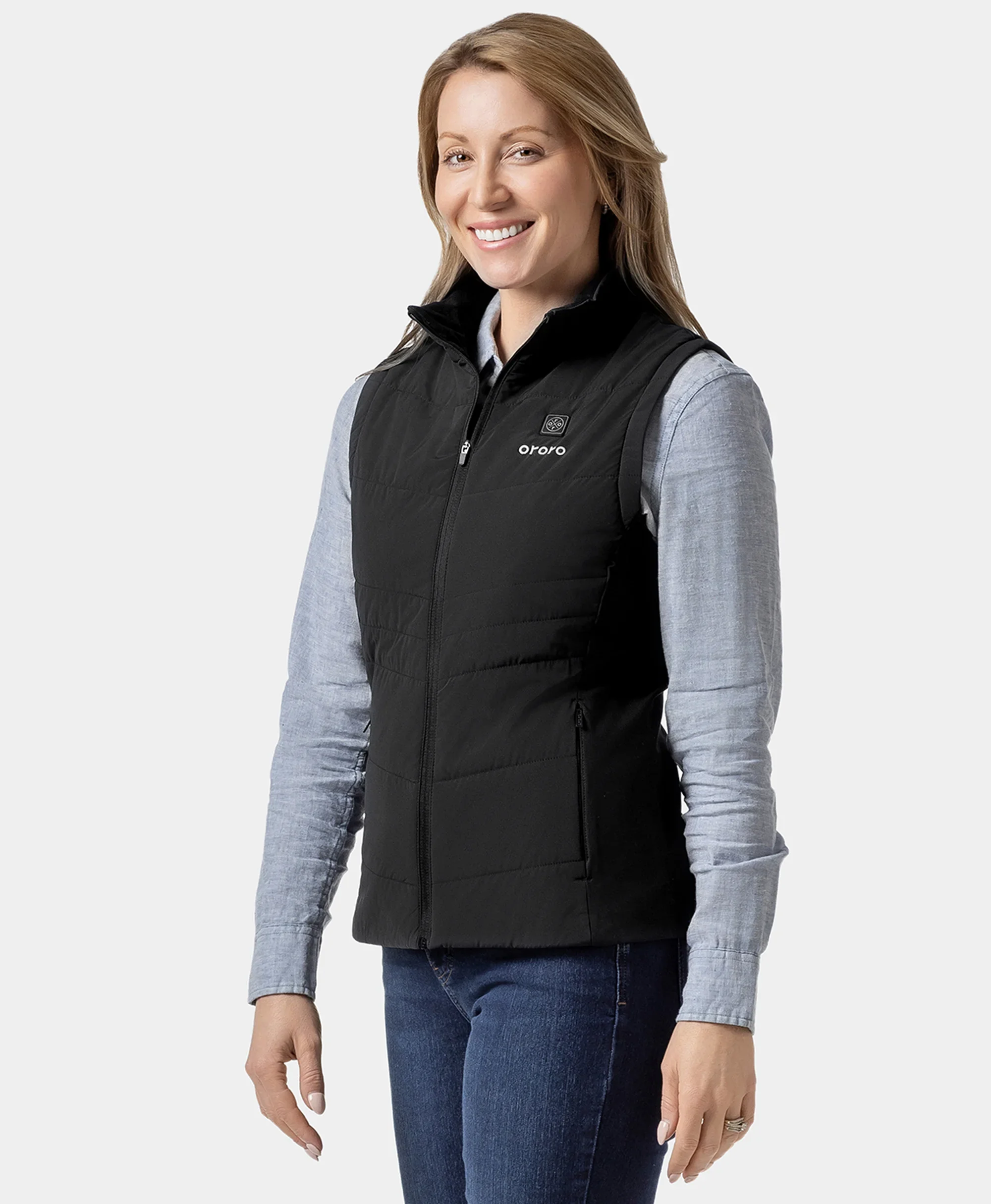 (Open-box) Turnberry Women's Heated Golf Jacket w/ Zip-off Sleeves(Battery Set Not Included) - Image 15