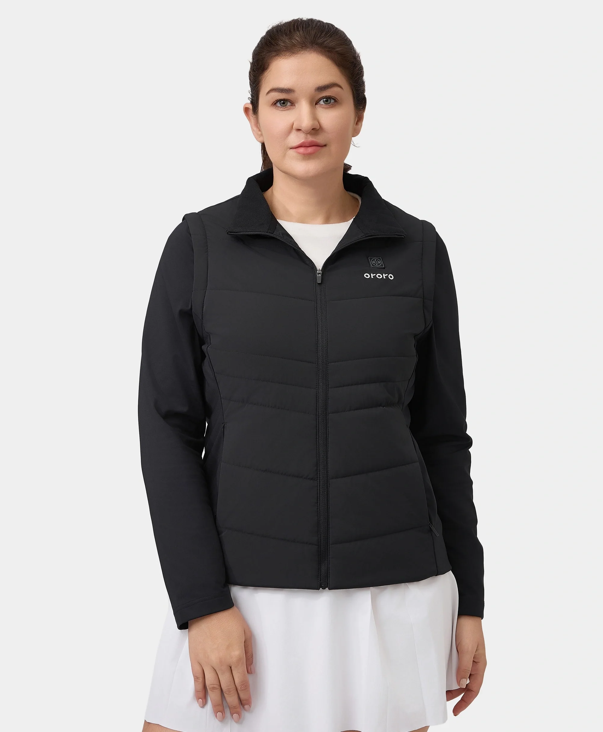 (Open-box) Turnberry Women's Heated Golf Jacket w/ Zip-off Sleeves(Battery Set Not Included) - Image 3