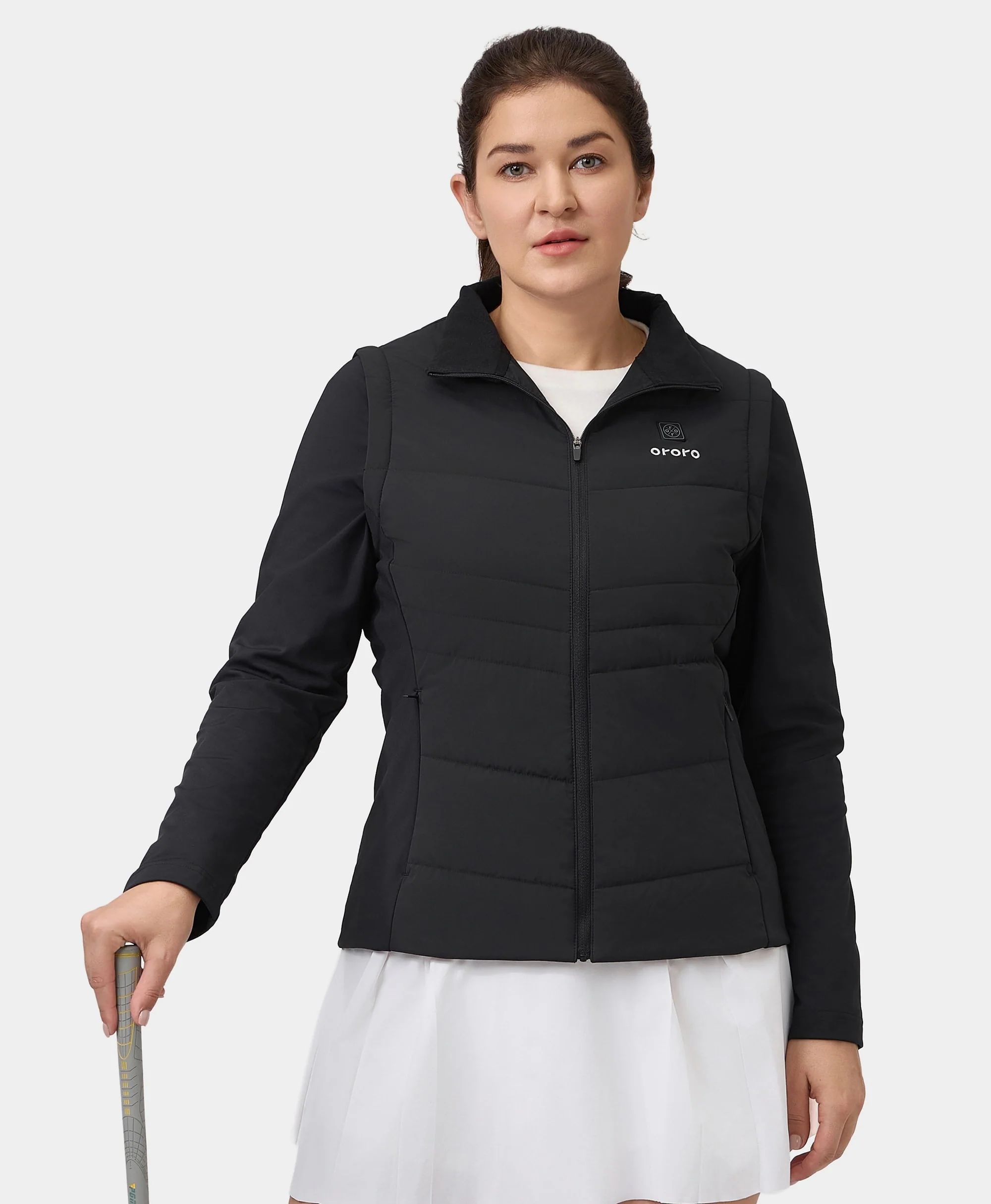 (Open-box) Turnberry Women's Heated Golf Jacket w/ Zip-off Sleeves(Battery Set Not Included) - Image 4