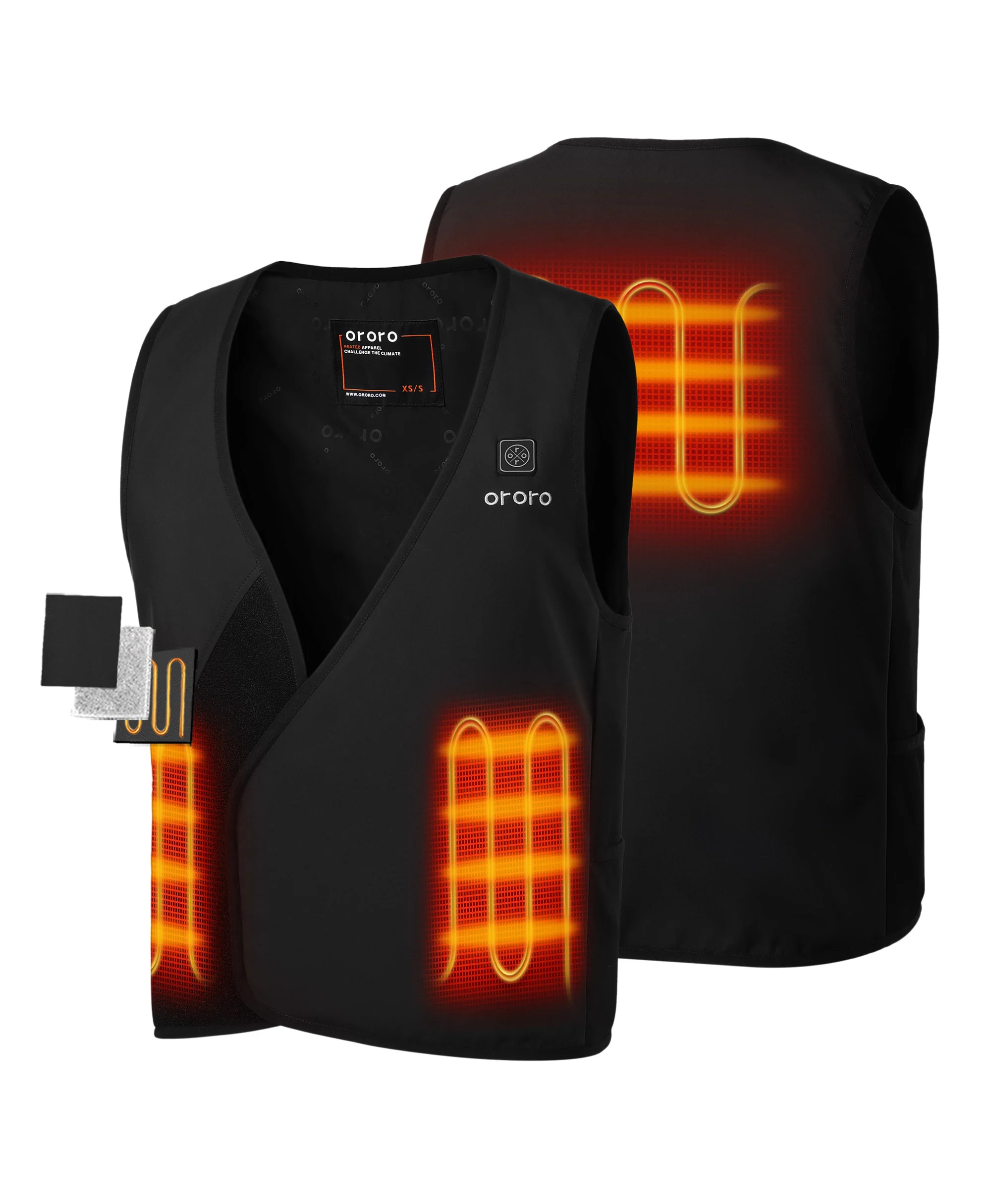 (Open-box) Vanguard Unisex Ultralight Adjustable Heated Liner Vest(Battery Set Not Included)