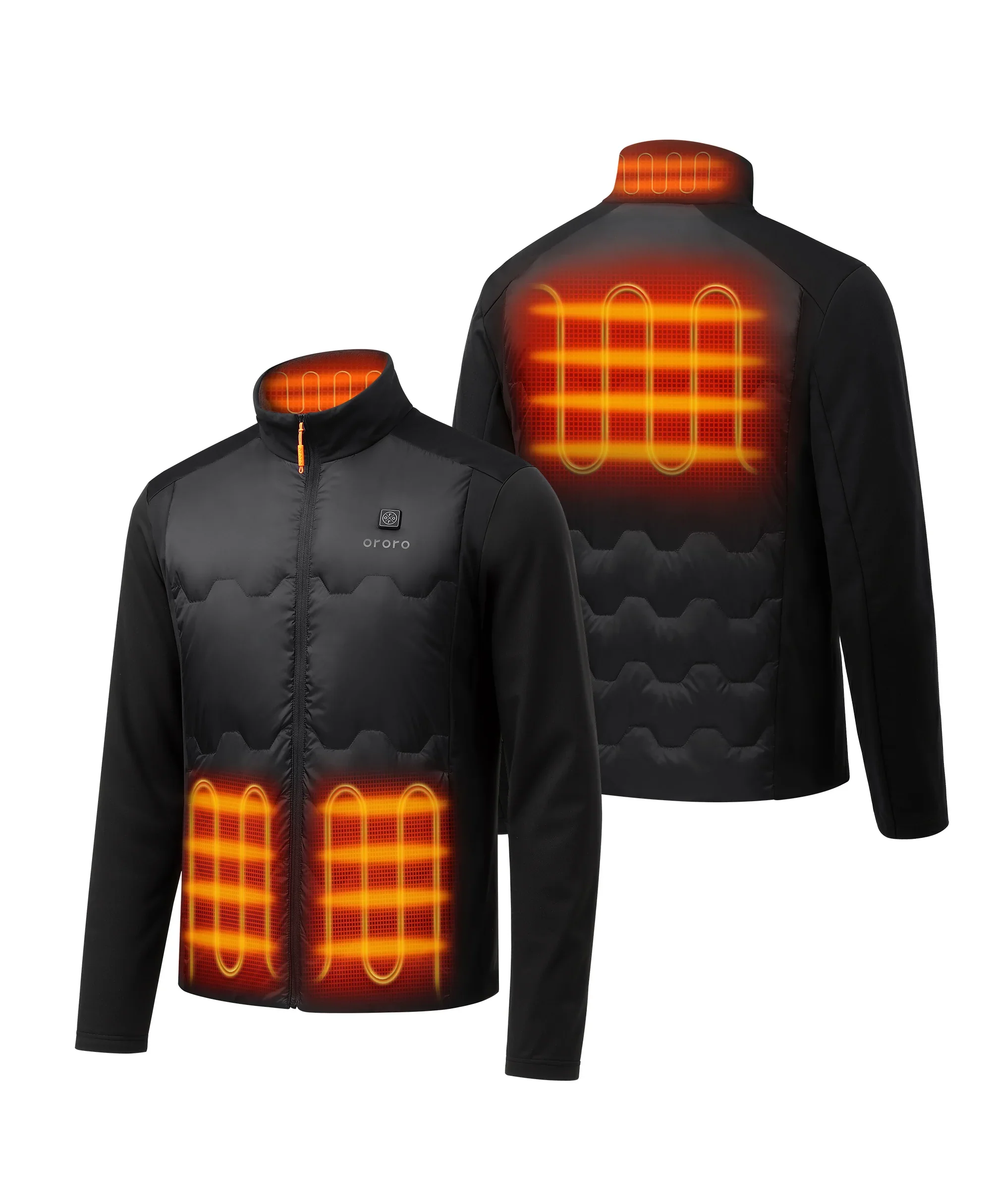 Verbier Men's 4-Zone Heated Down Jacket - Image 2