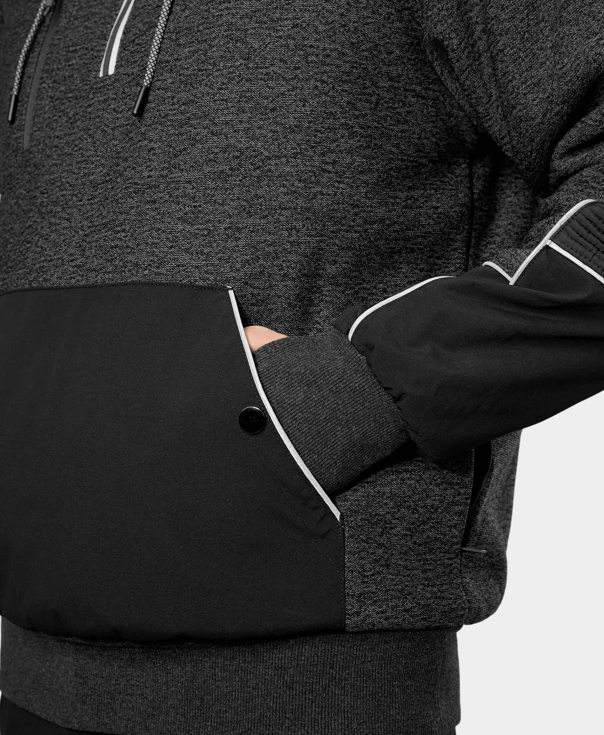 (Open-box) Wayne Men's 5-Zone Heated Pullover Hoodie(Battery Set Not Included) - Image 12