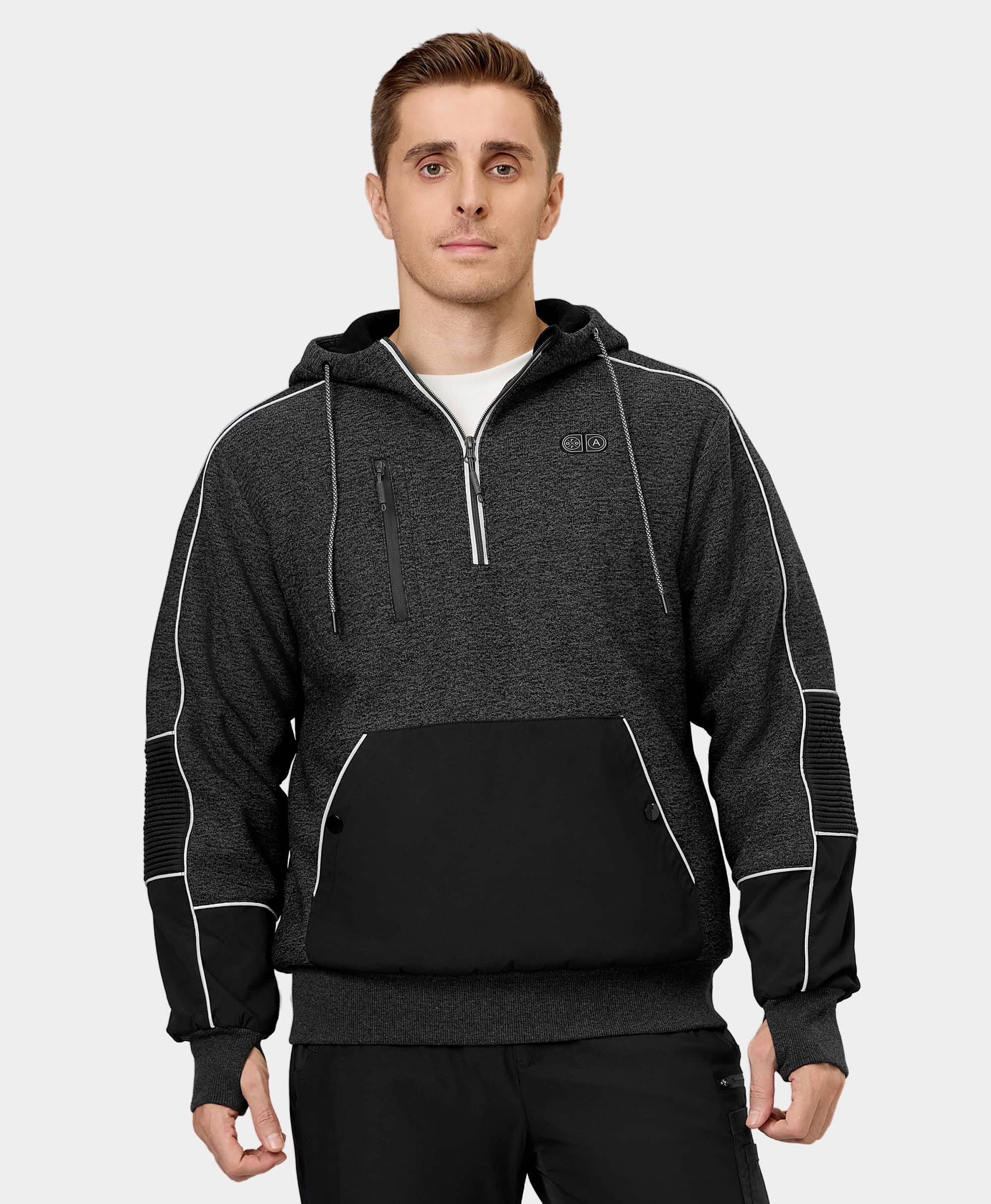 (Open-box) Wayne Men's 5-Zone Heated Pullover Hoodie(Battery Set Not Included) - Image 5