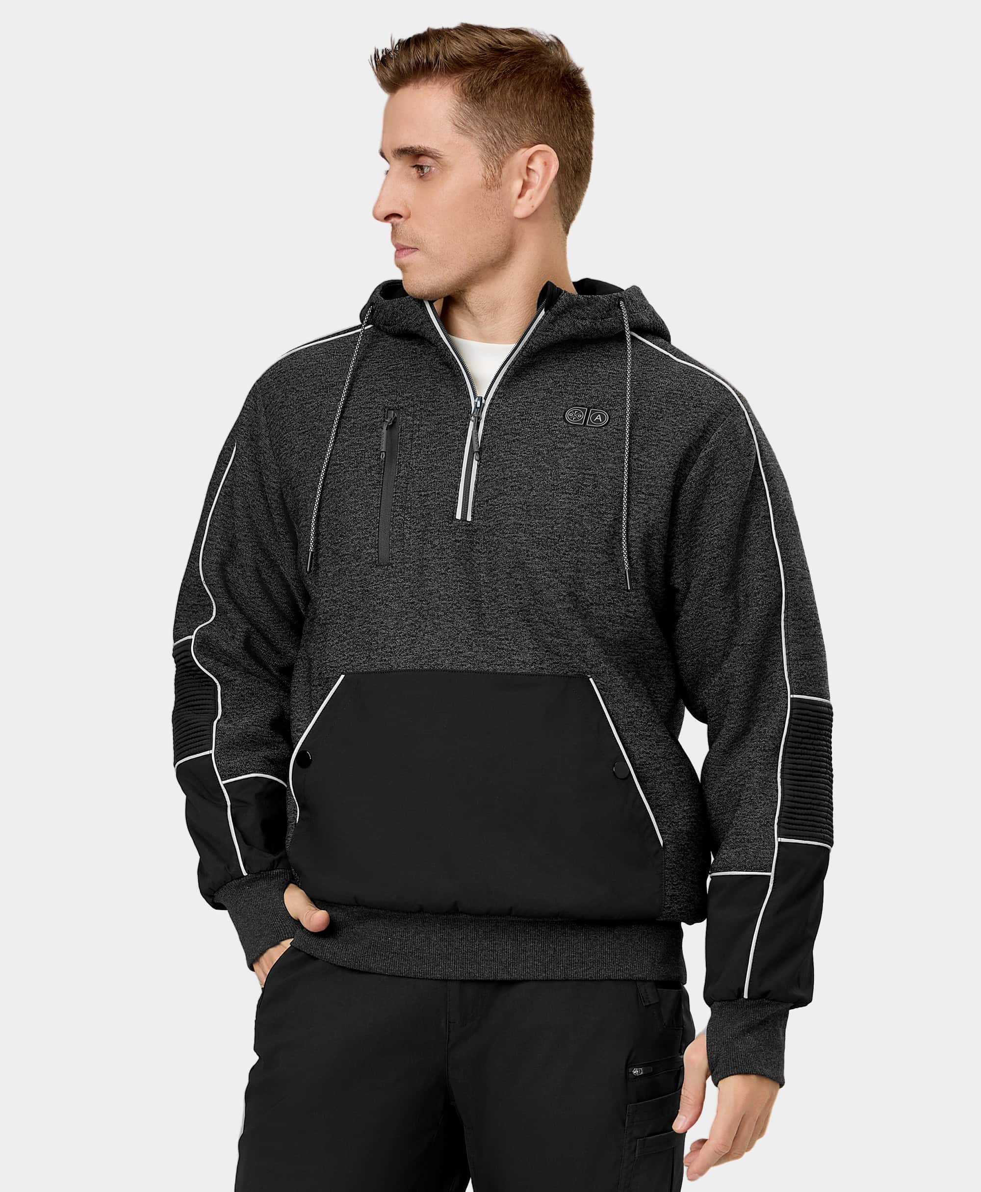 (Open-box) Wayne Men's 5-Zone Heated Pullover Hoodie(Battery Set Not Included) - Image 6