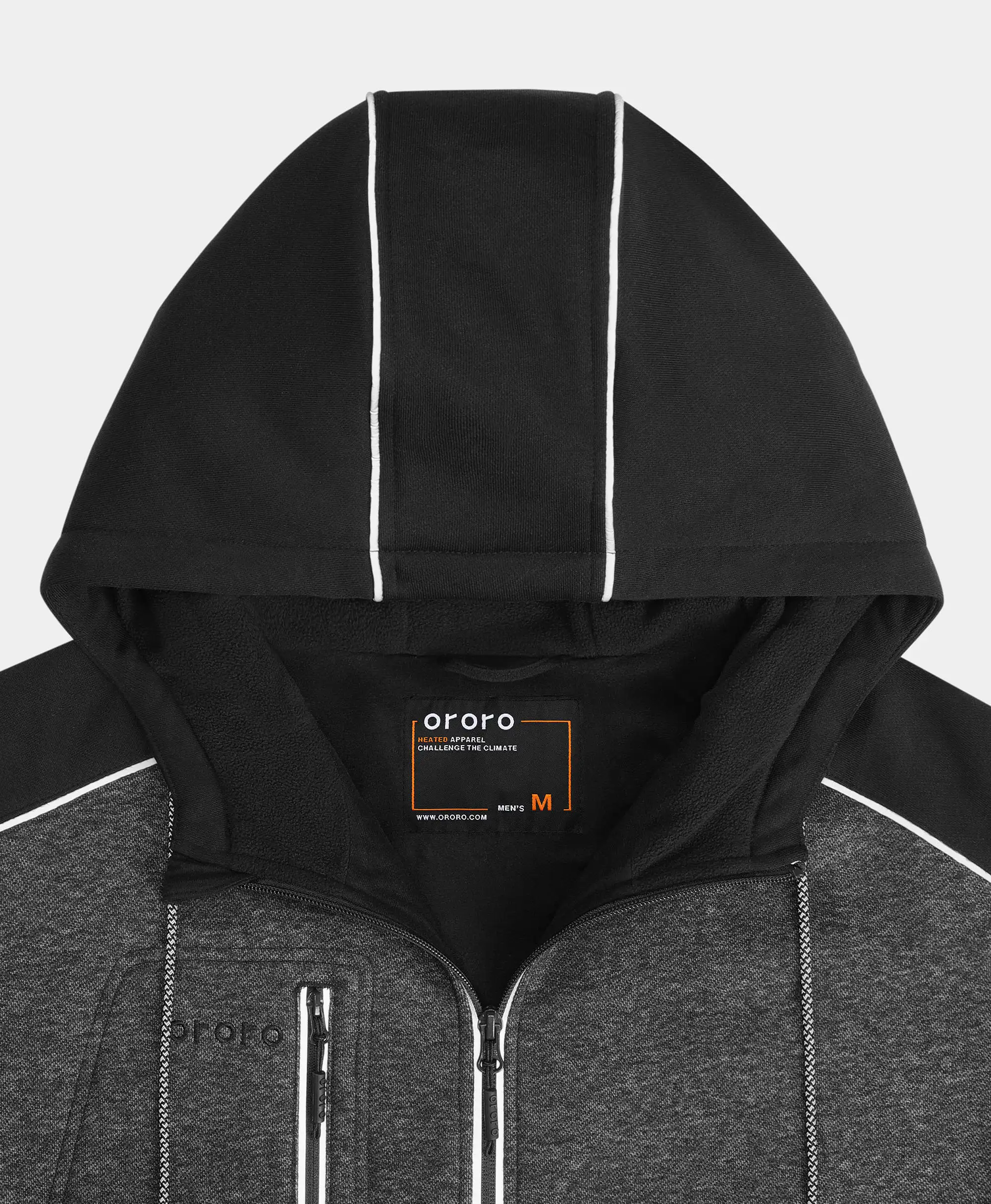 Wayne Unisex 5-Zone Heated Full-Zip Hoodie (Apparel Only) - Image 10