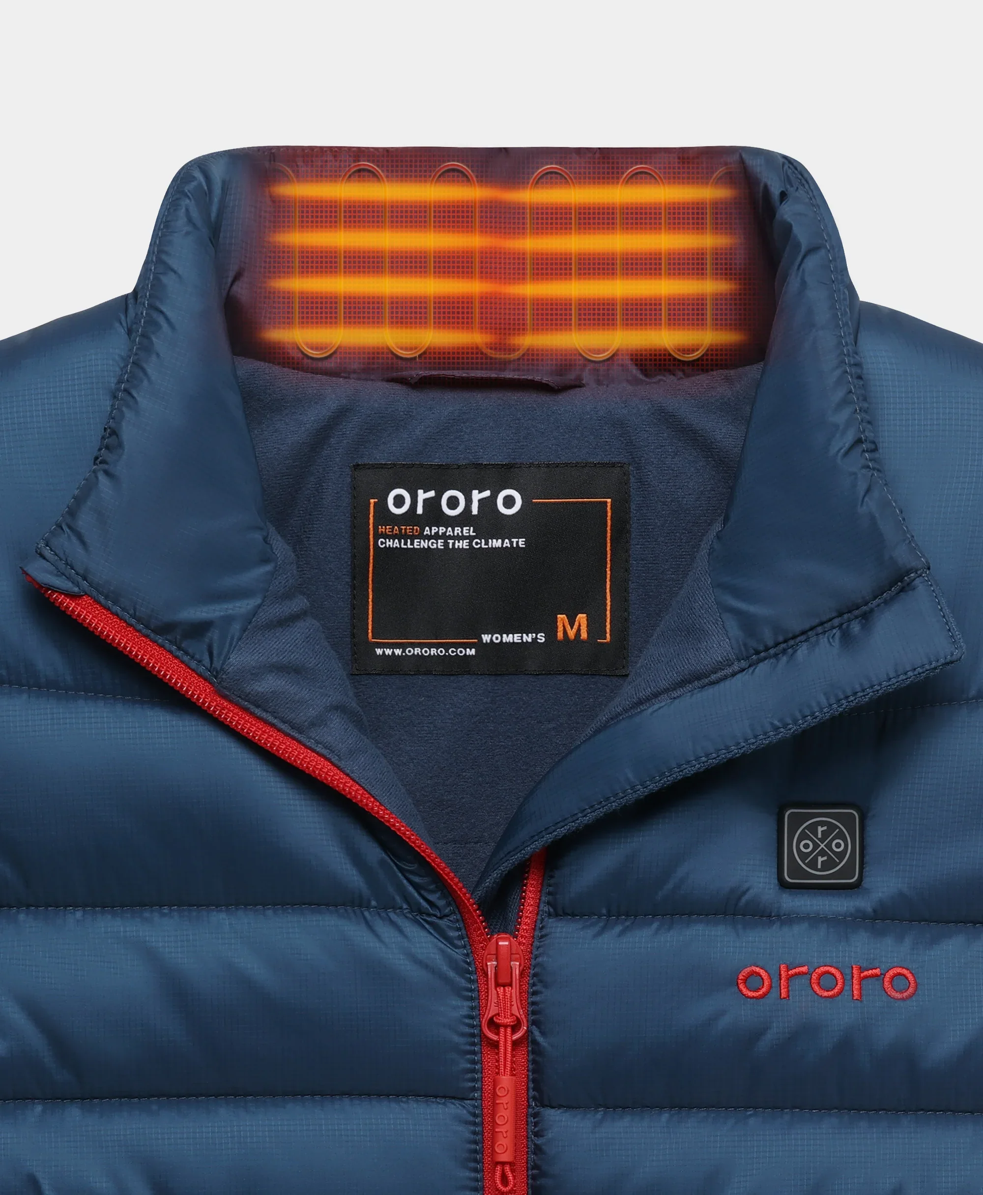 (Open-box) Women's 5-Zone Classic Evo Heated Vest – USABS Edition (Battery Set Not Included) - Image 3