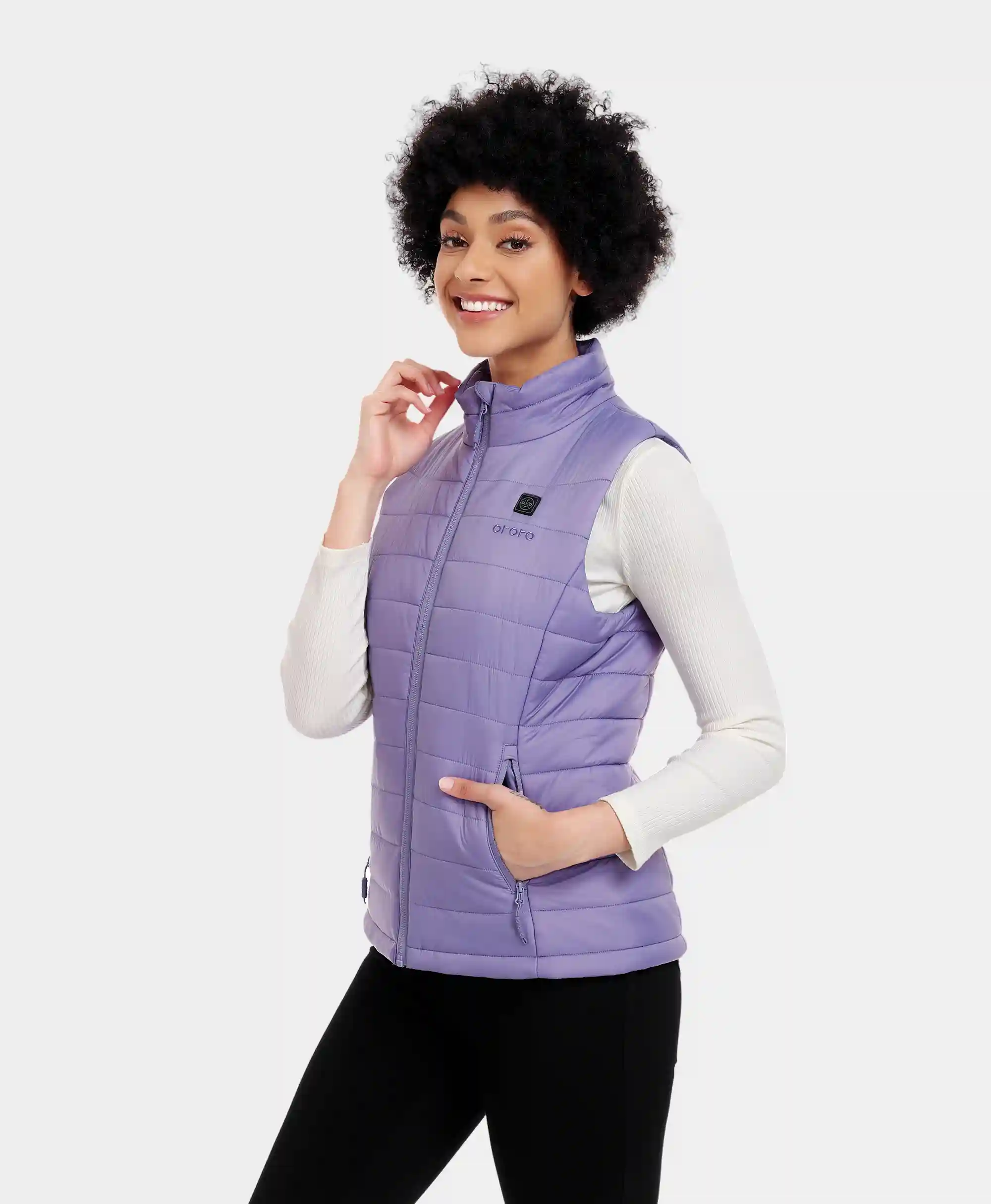 (Open-box) Women's Classic Heated Vest - New Colors (Battery Set Not Included) - Image 36